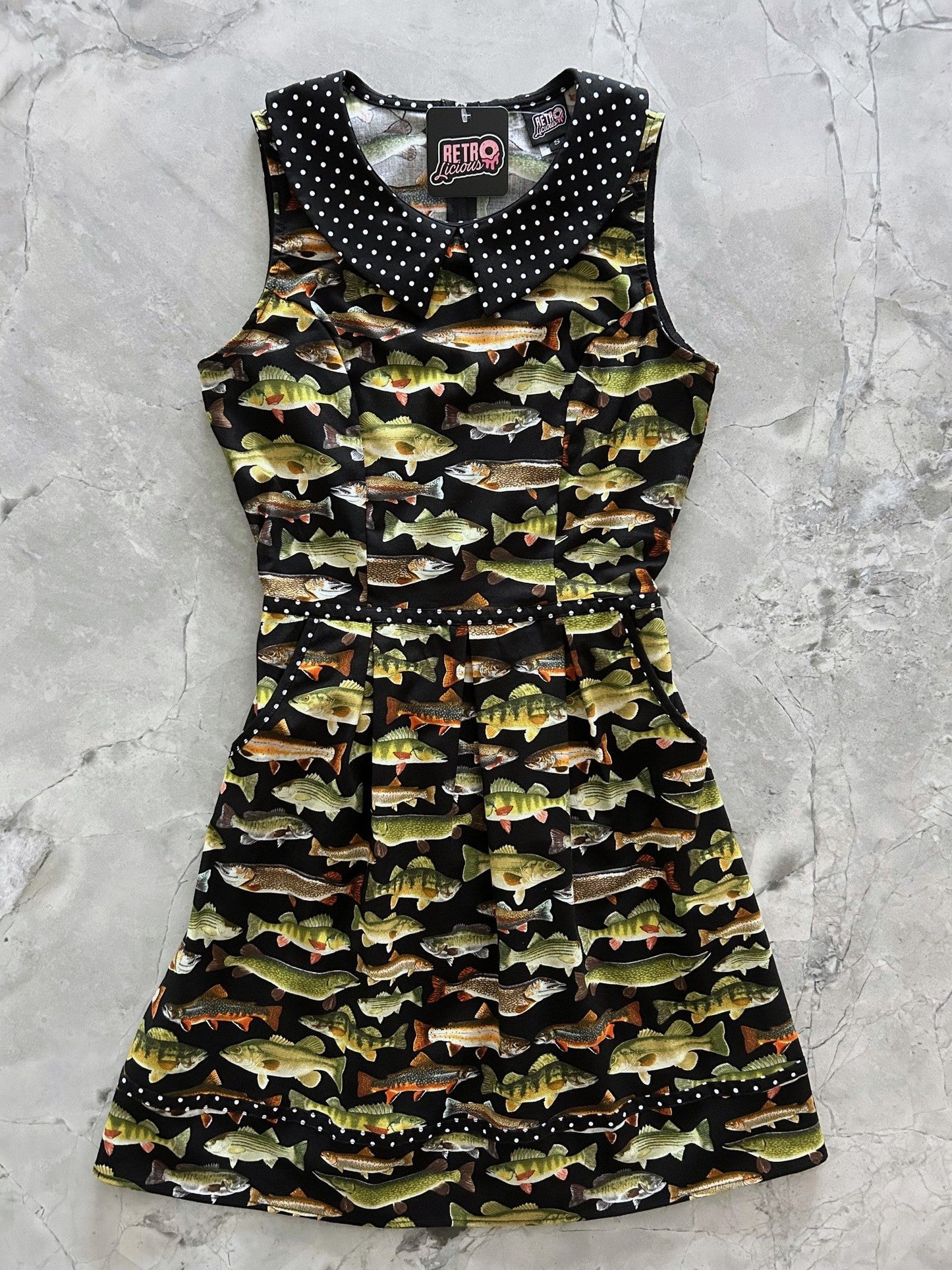 Fish Collared Dress — Soul Flow Apparel