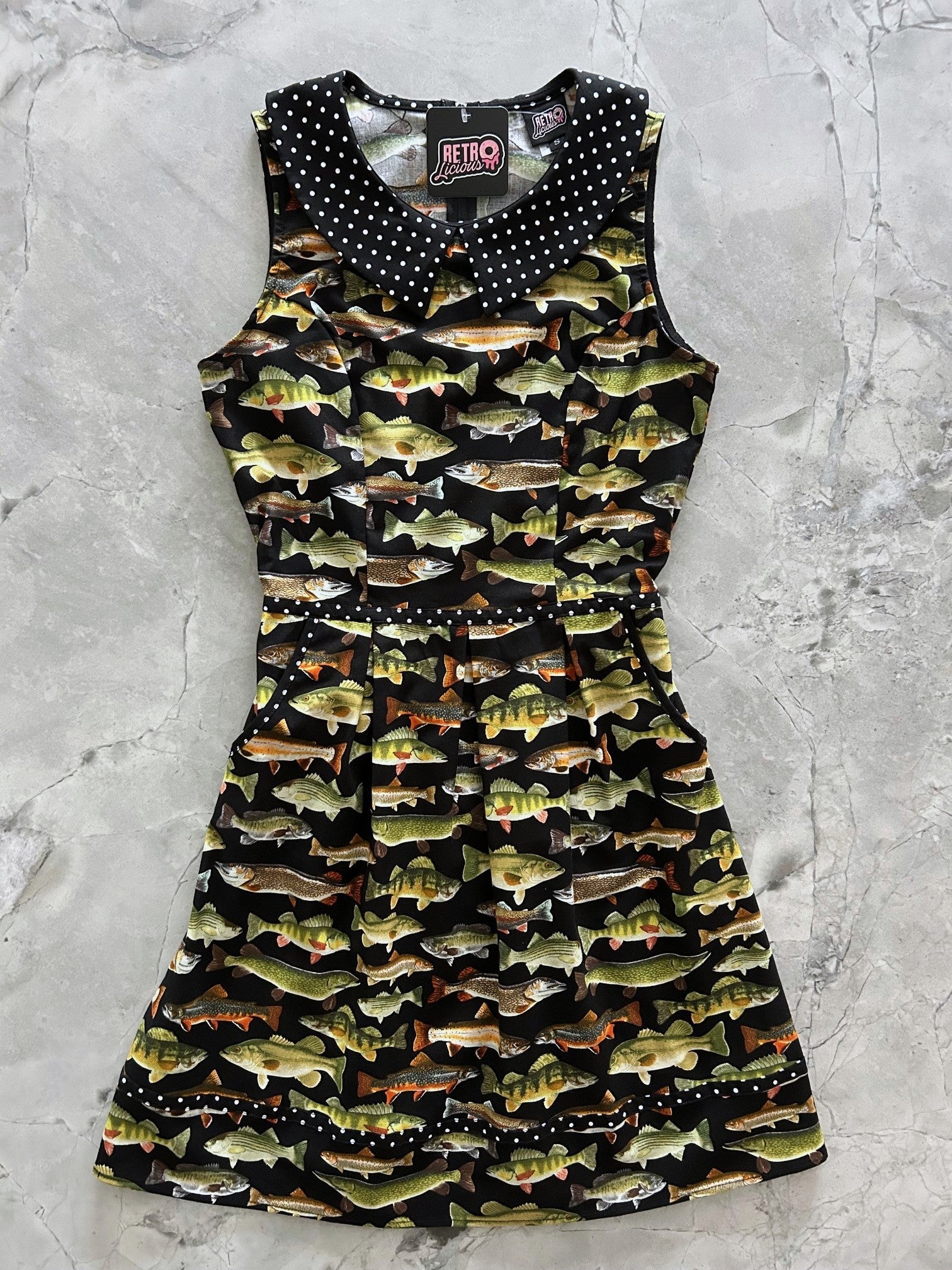 Fish Collared Dress — Soul Flow Apparel