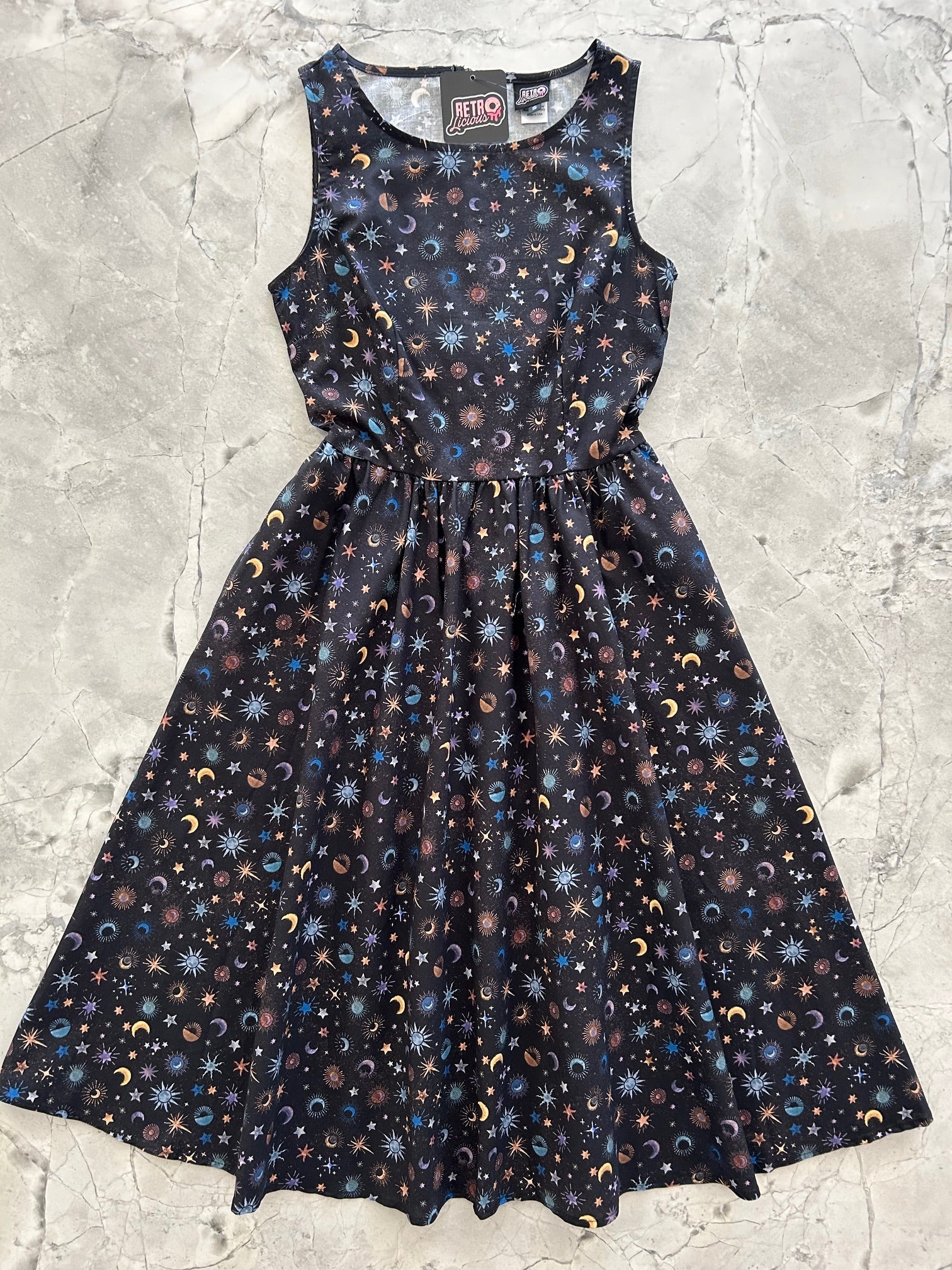 Celestial Midi Dress — Soul Flow Apparel