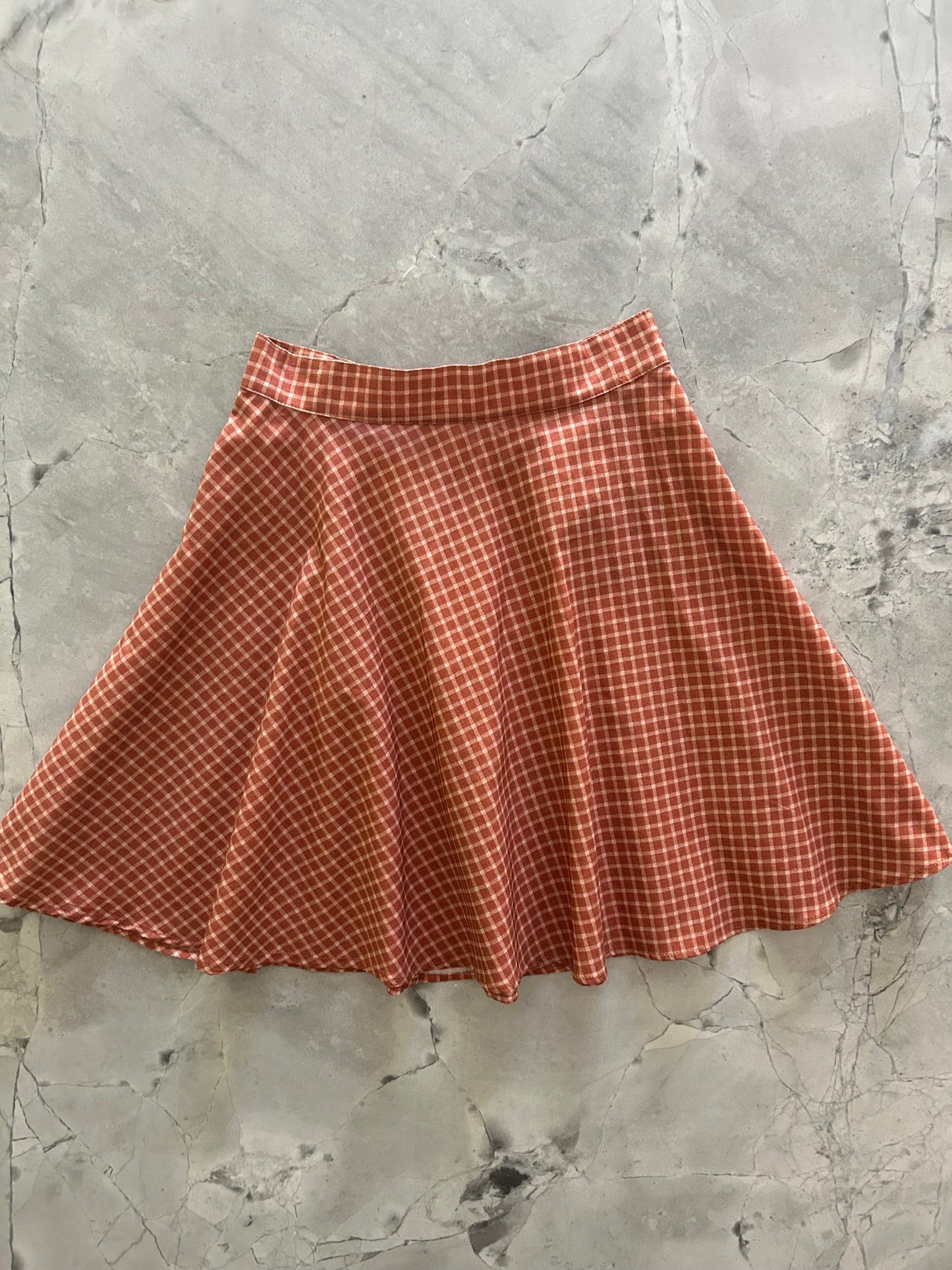 Checkered Skater Skirt - Xl Only — Soul Flow Apparel