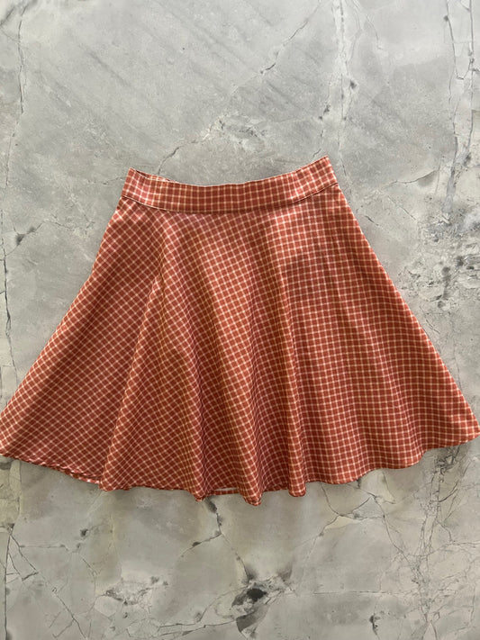 Checkered Skater Skirt - Xl Only — Soul Flow Apparel