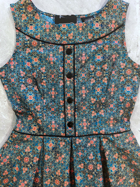 Elizabeth Dress in Serenity - Xs Only, 1 Left! — Soul Flow Apparel