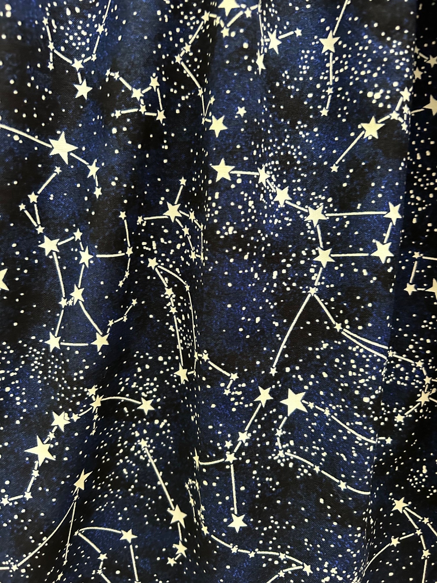 Glow in the Dark Constellations Fit & Flare Dress — Soul Flow Apparel