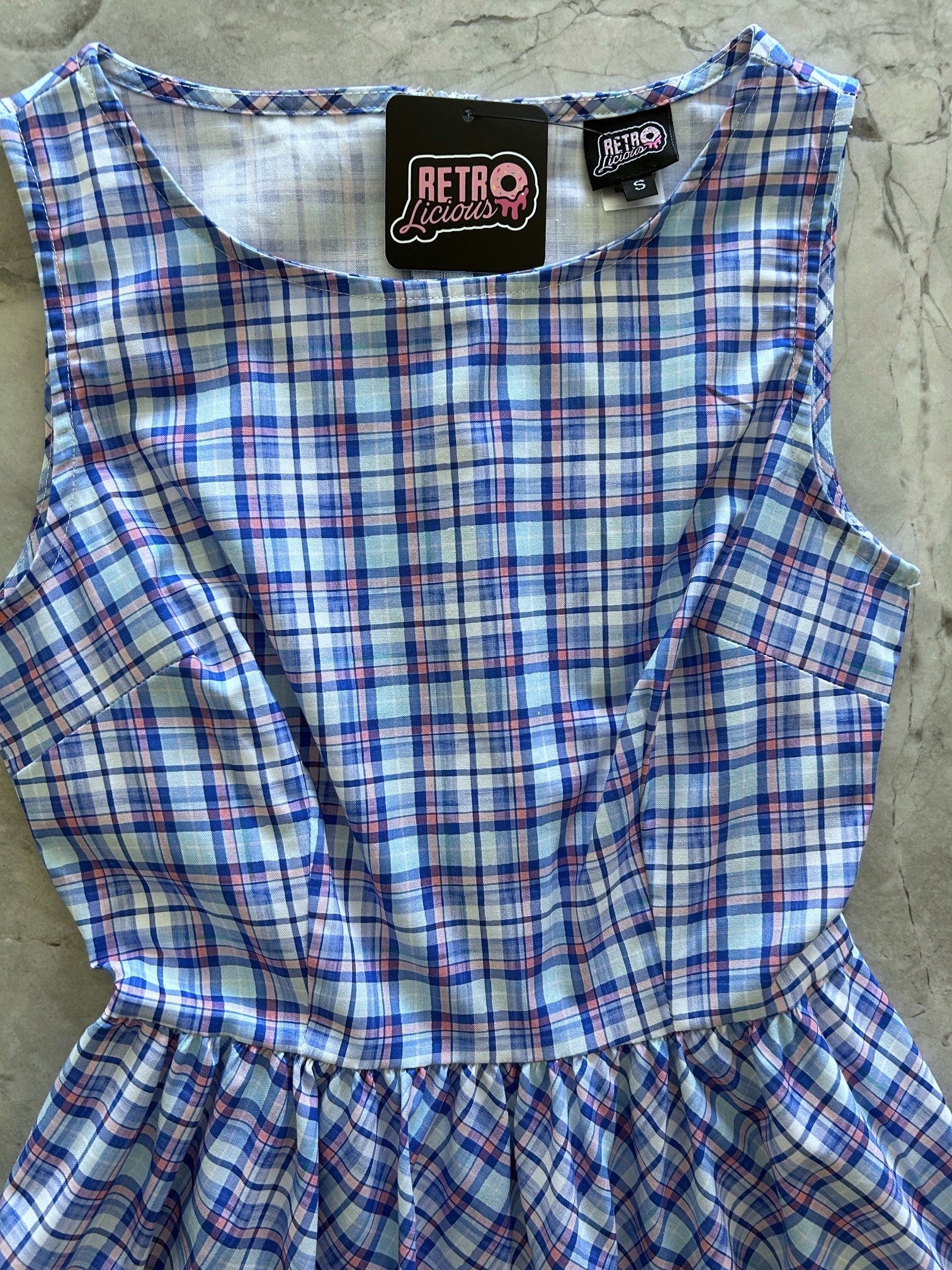 Plaid Midi Dress — Soul Flow Apparel