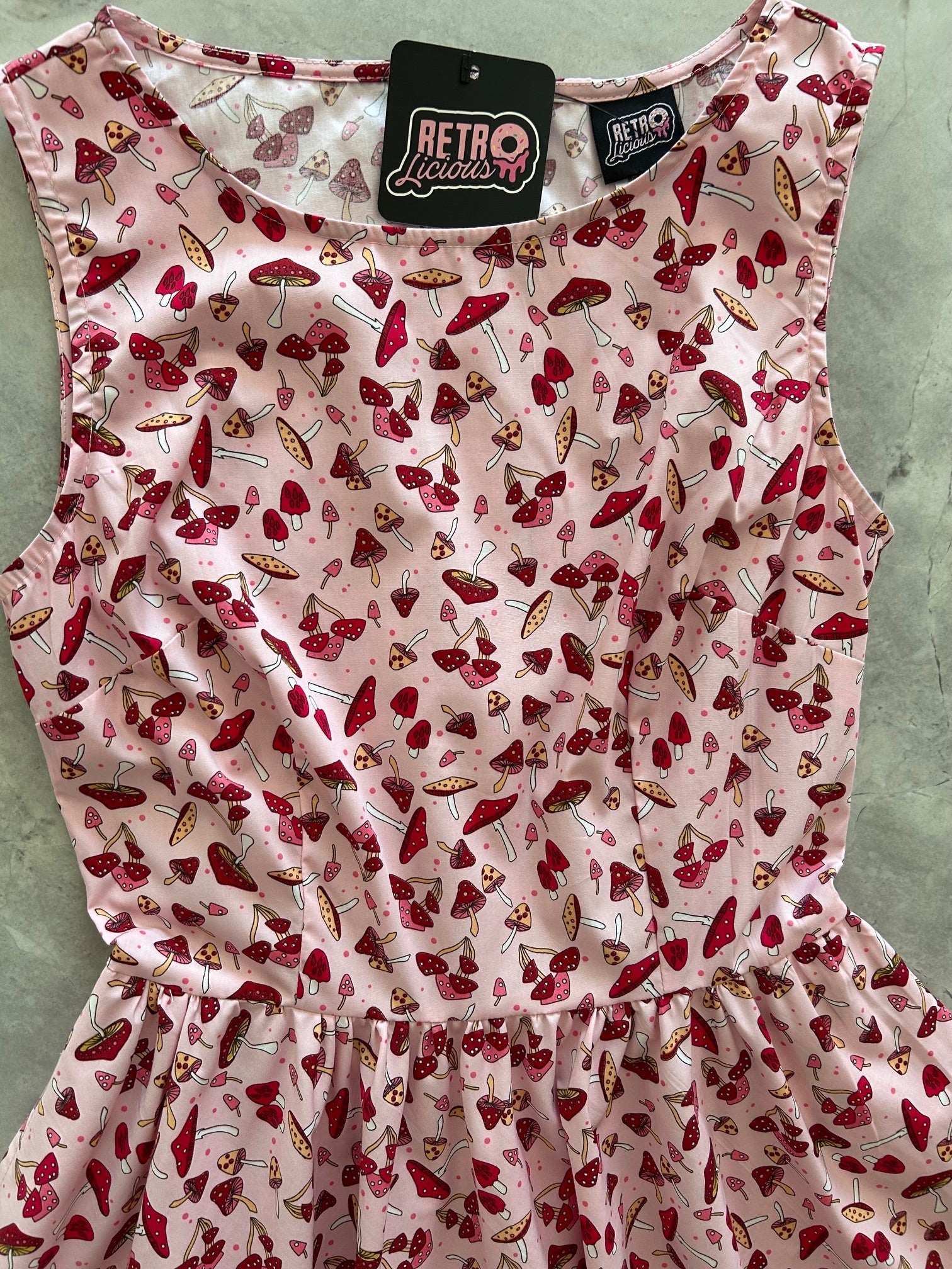 Toadstool Vintage Dress — Soul Flow Apparel