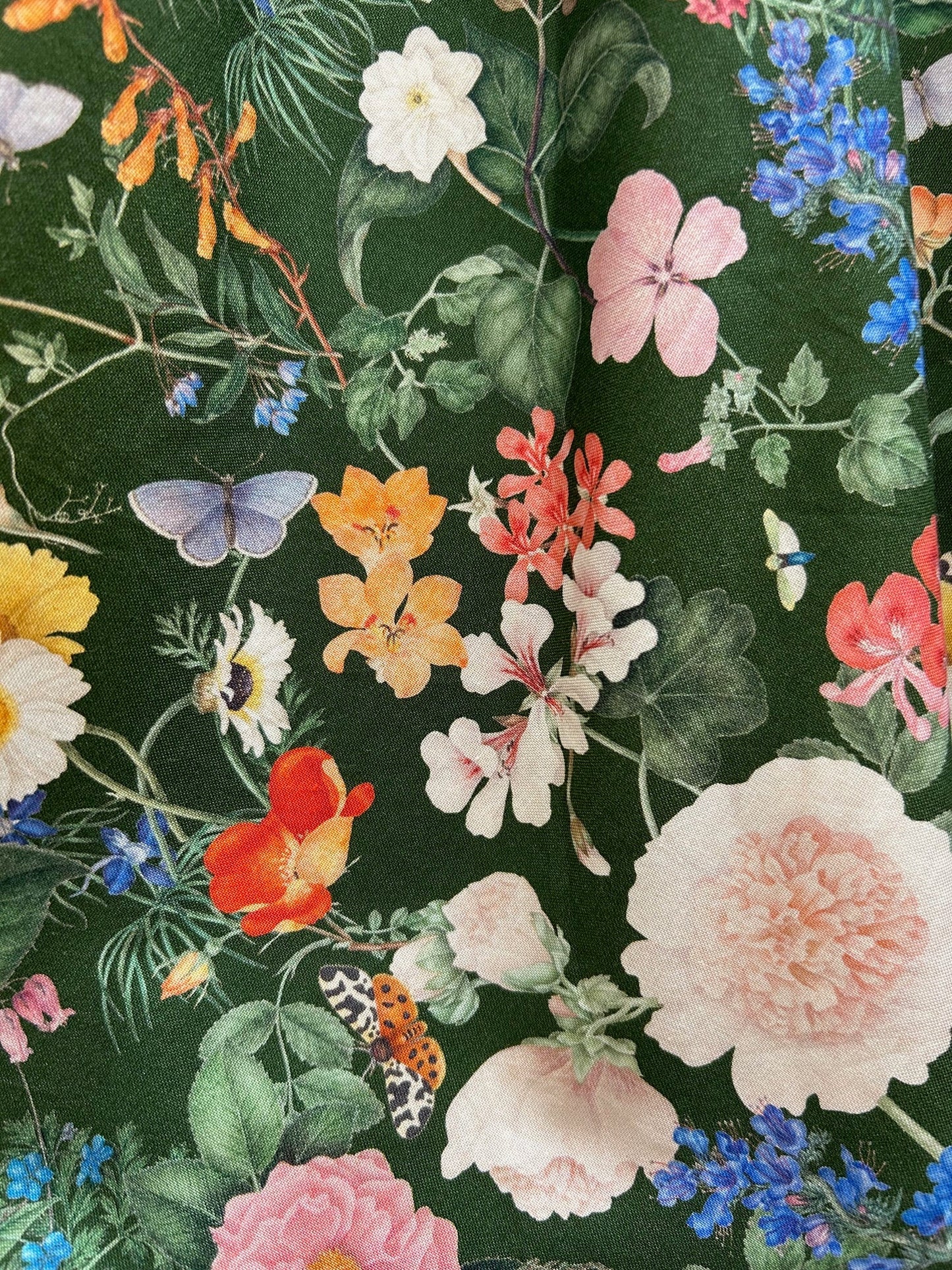 Dark Floral Doris Skirt — Soul Flow Apparel