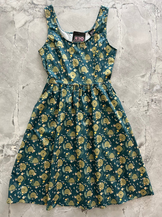 Beehive Fit & Flare Dress — Soul Flow Apparel