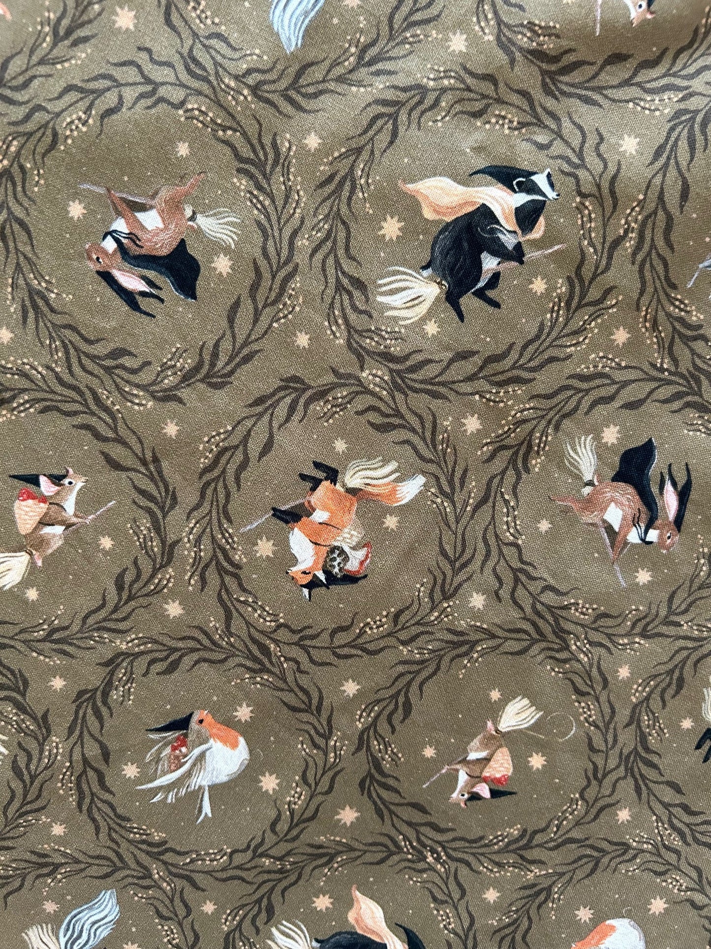 Witchy Animals Midi Dress — Soul Flow Apparel