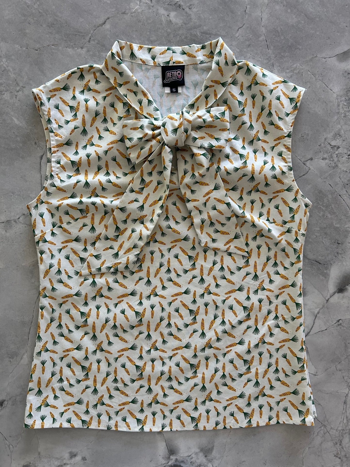Carrots Bow Top — Soul Flow Apparel