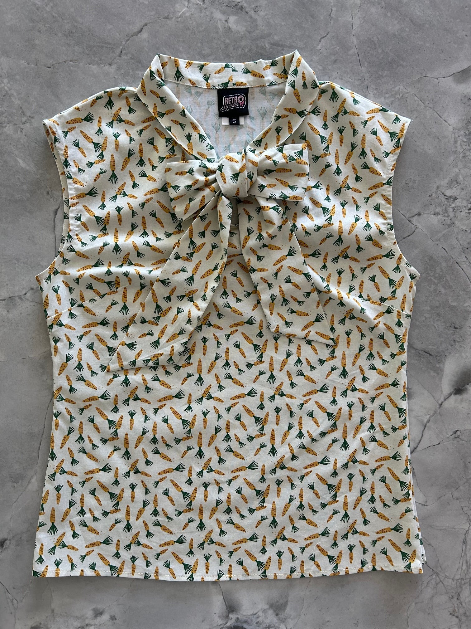 Carrots Bow Top — Soul Flow Apparel