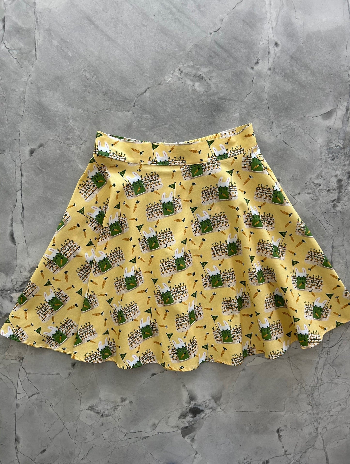 Garden Bunny Skater Skirt — Soul Flow Apparel
