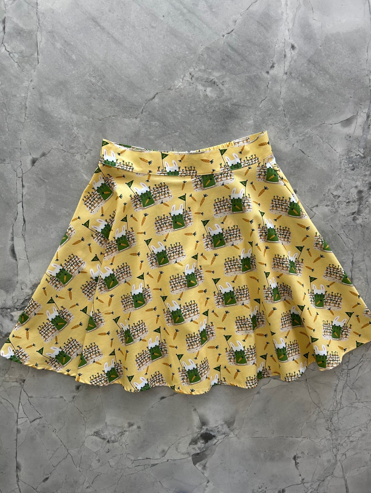 Garden Bunny Skater Skirt — Soul Flow Apparel