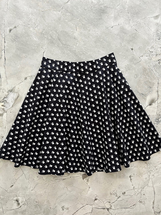 Mini Ghosts Skater Skirt — Soul Flow Apparel
