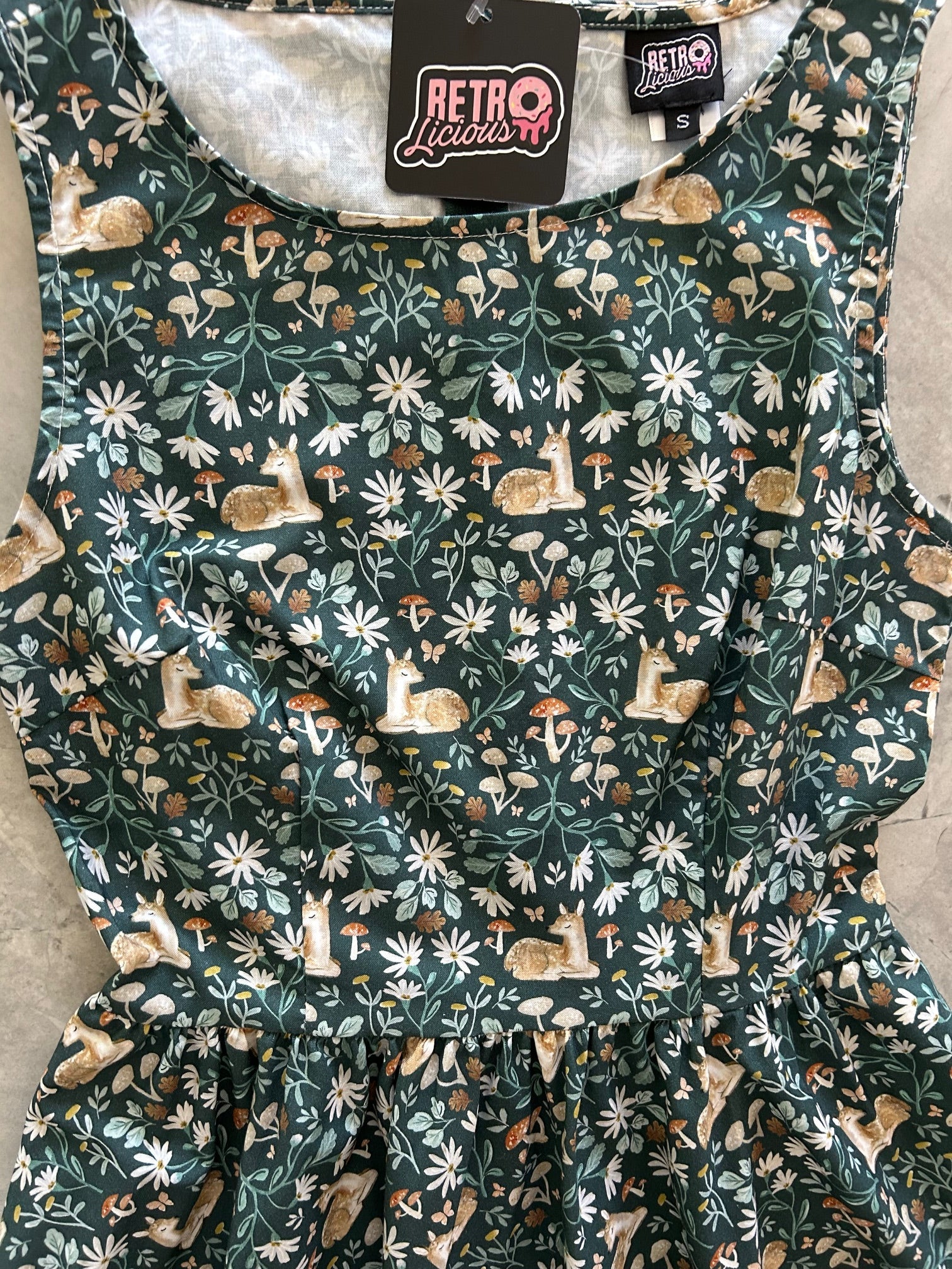 Deer Midi Dress — Soul Flow Apparel