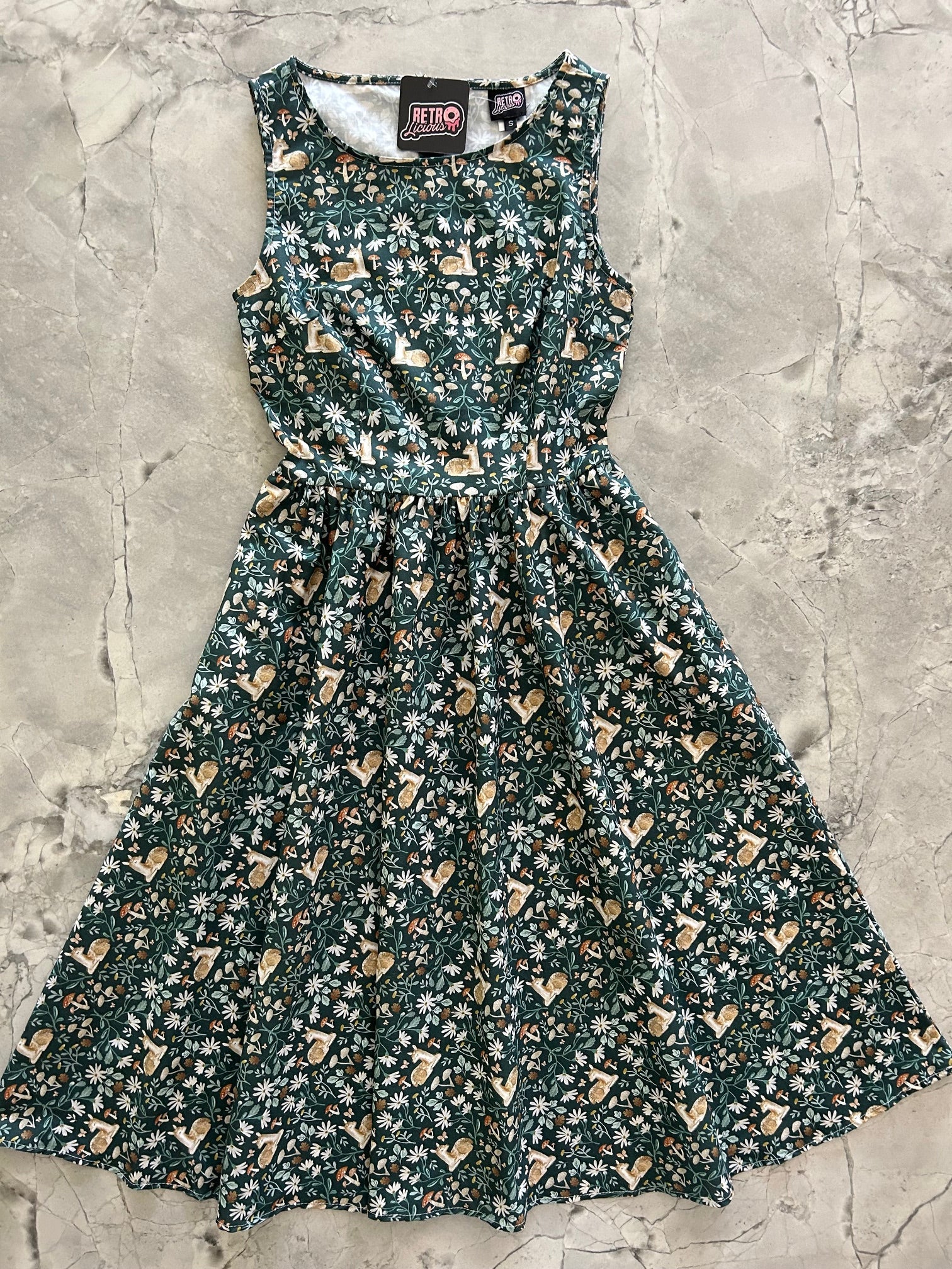Deer Midi Dress — Soul Flow Apparel