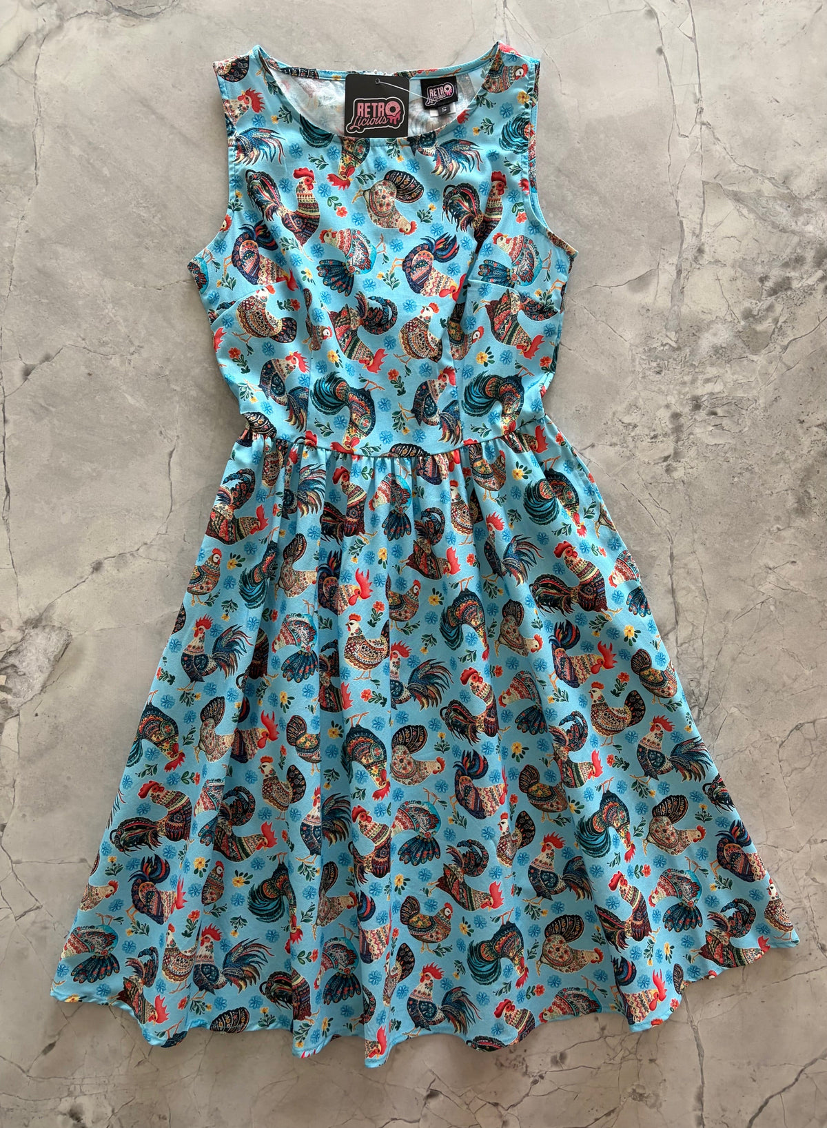 Chicken Vintage Dress — Soul Flow Apparel