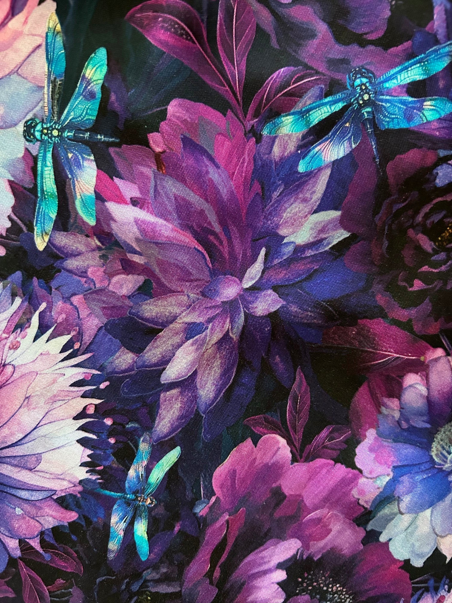 Dragonfly Floral Greta Dress — Soul Flow Apparel