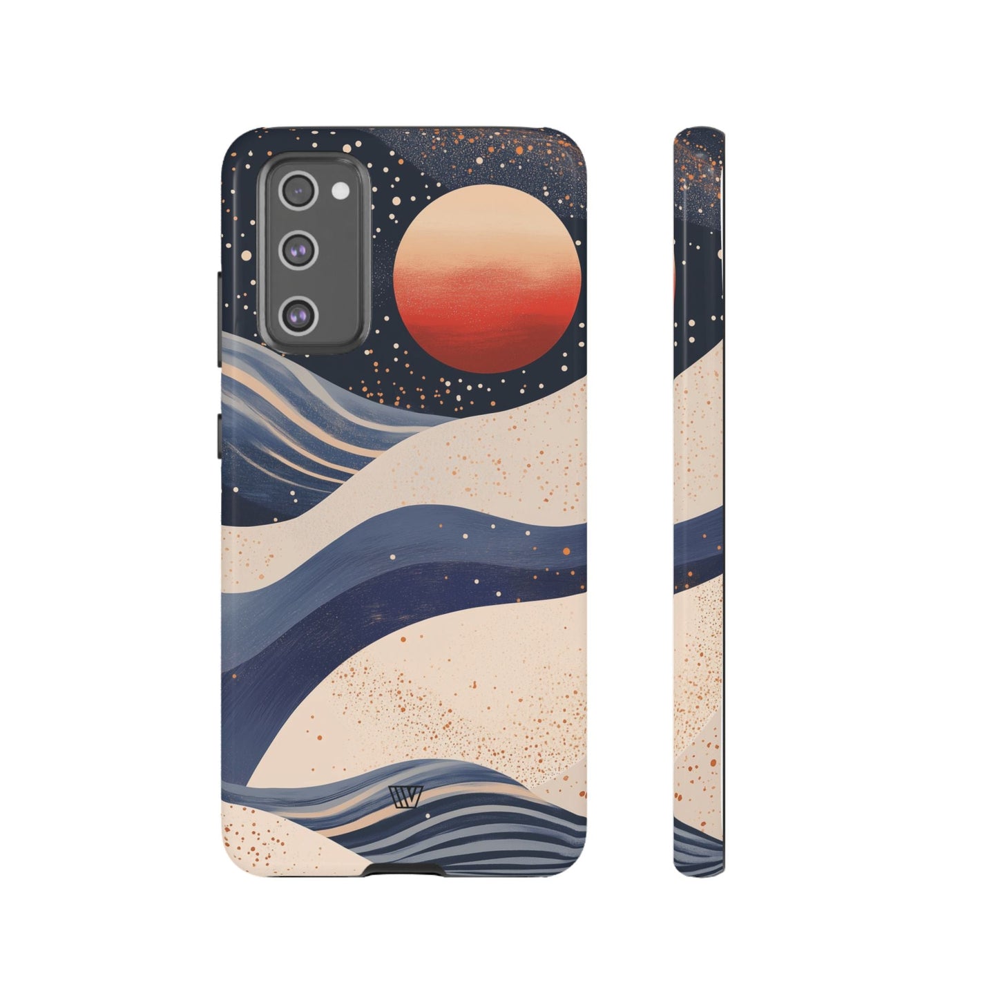 Cosmic Tides | Tough Phone Case, view 2048 — Soul Flow Apparel