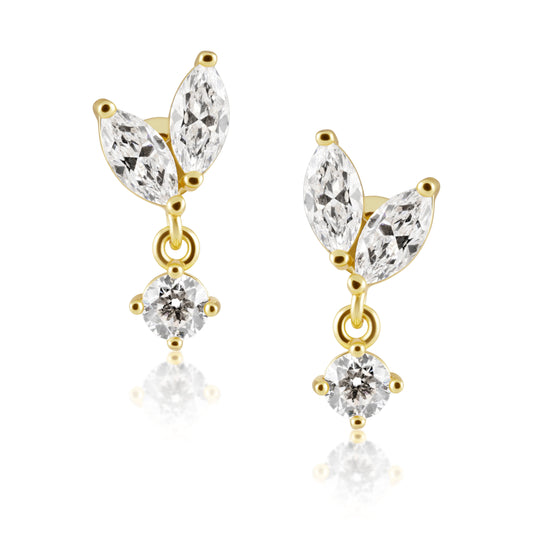 Bella Cz Stud — Soul Flow Apparel