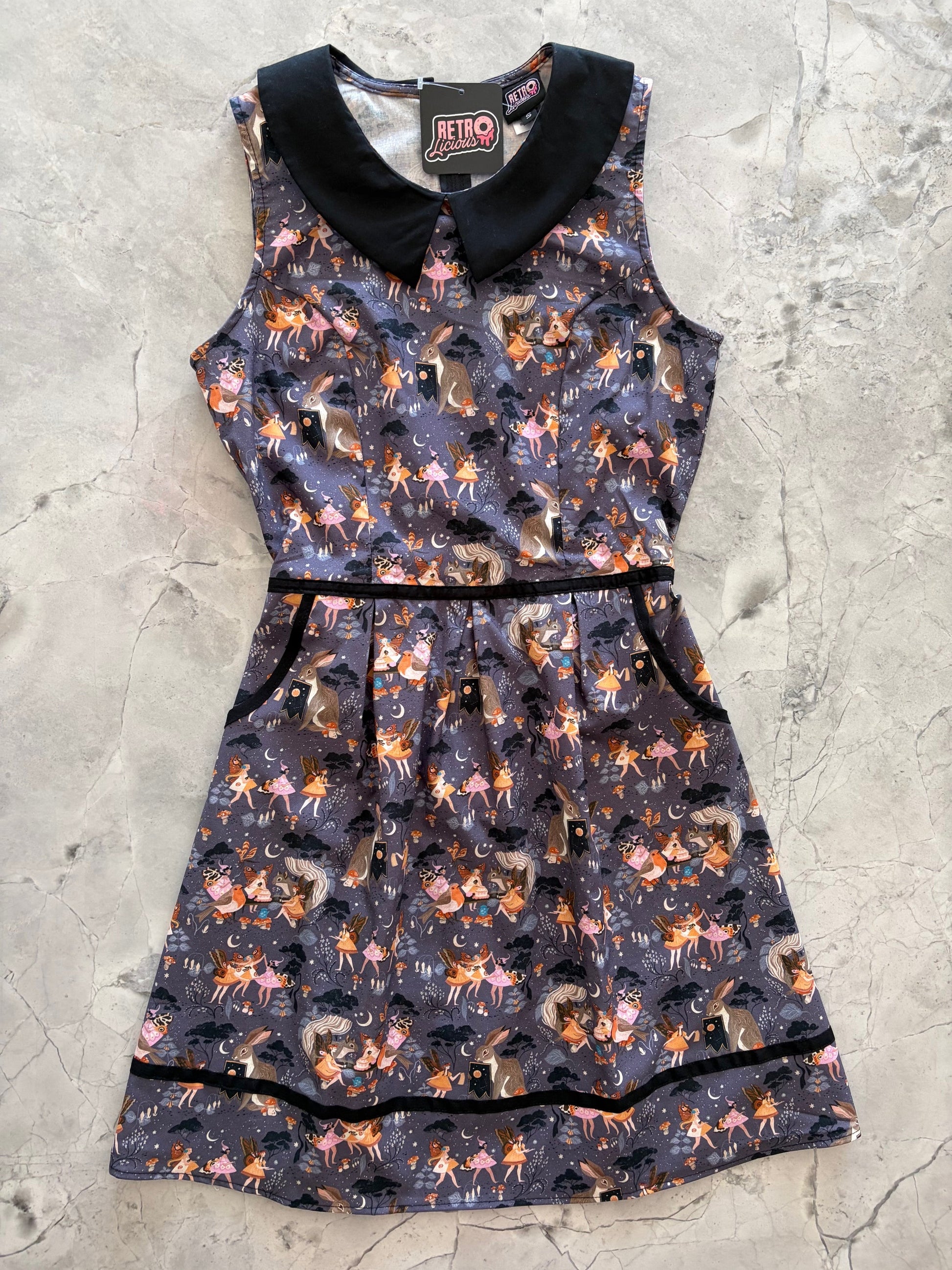 Fairies Collared Dress — Soul Flow Apparel