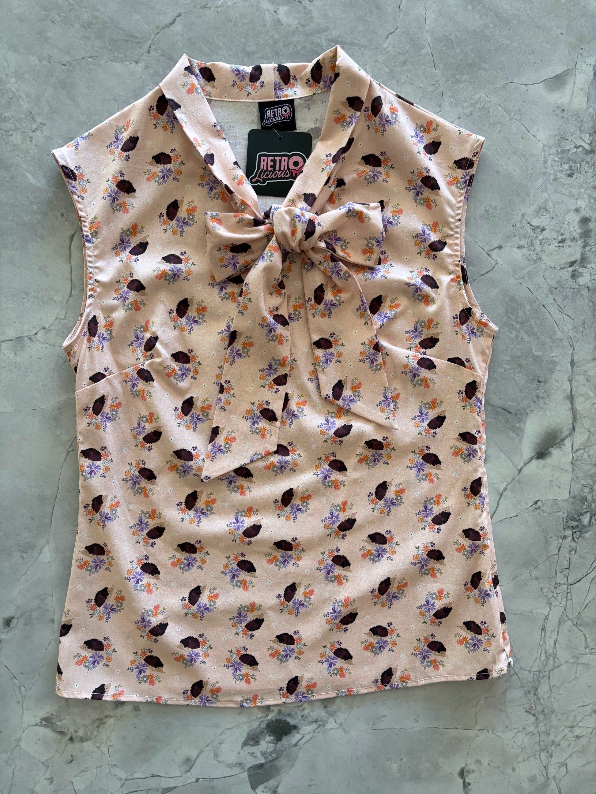 Hedgehog Bow Top — Soul Flow Apparel