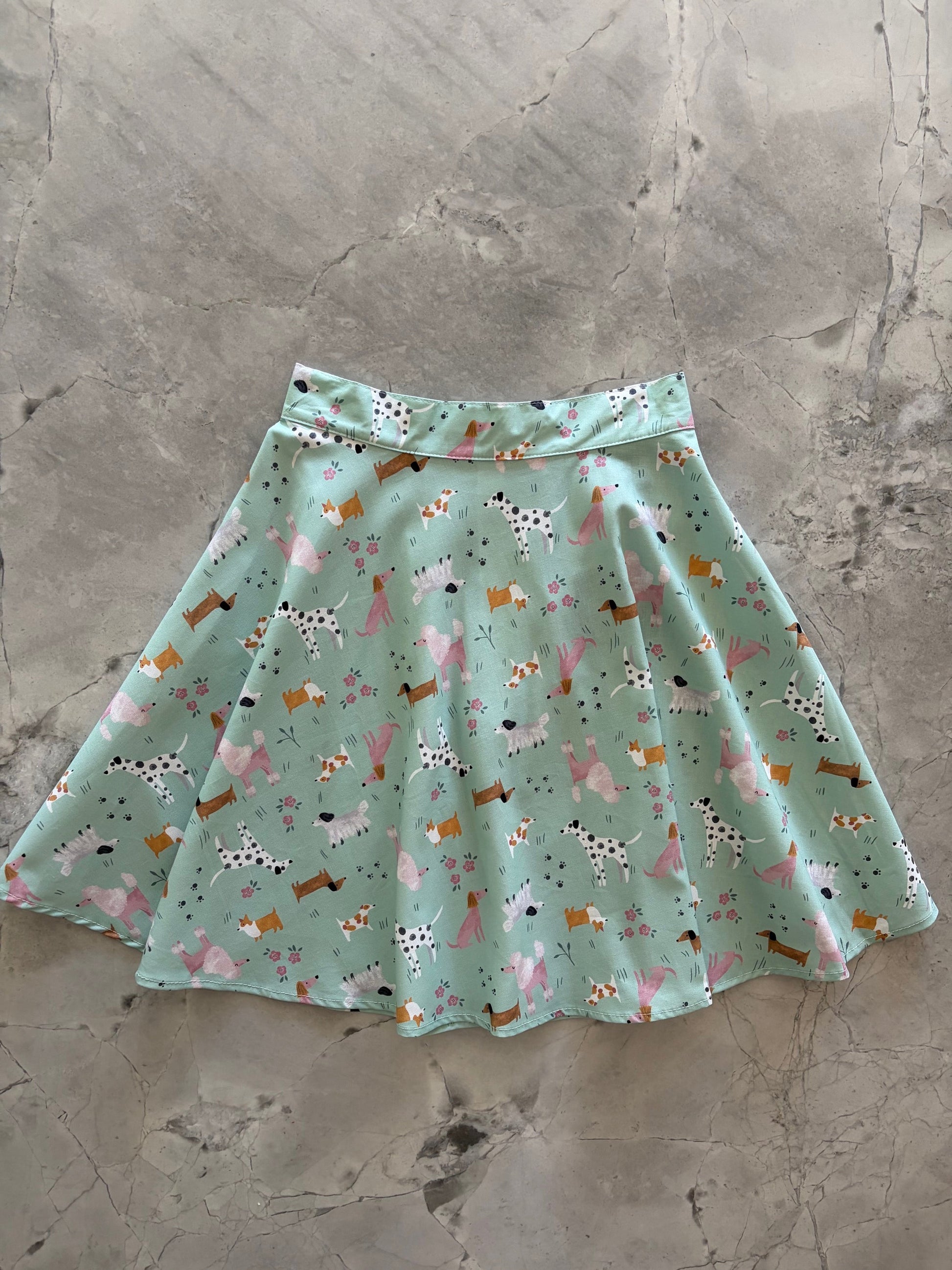 Dogs Skater Skirt — Soul Flow Apparel