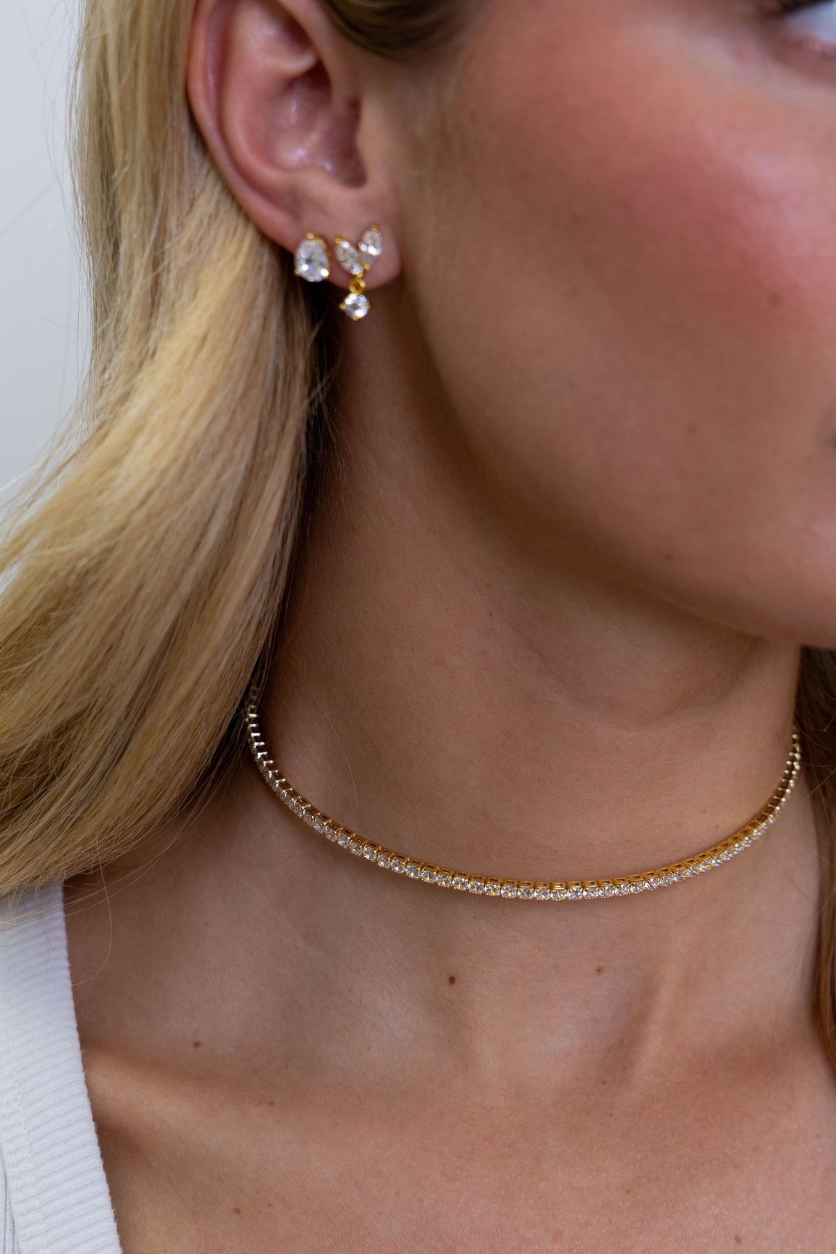 Mila Tennis Choker — Soul Flow Apparel