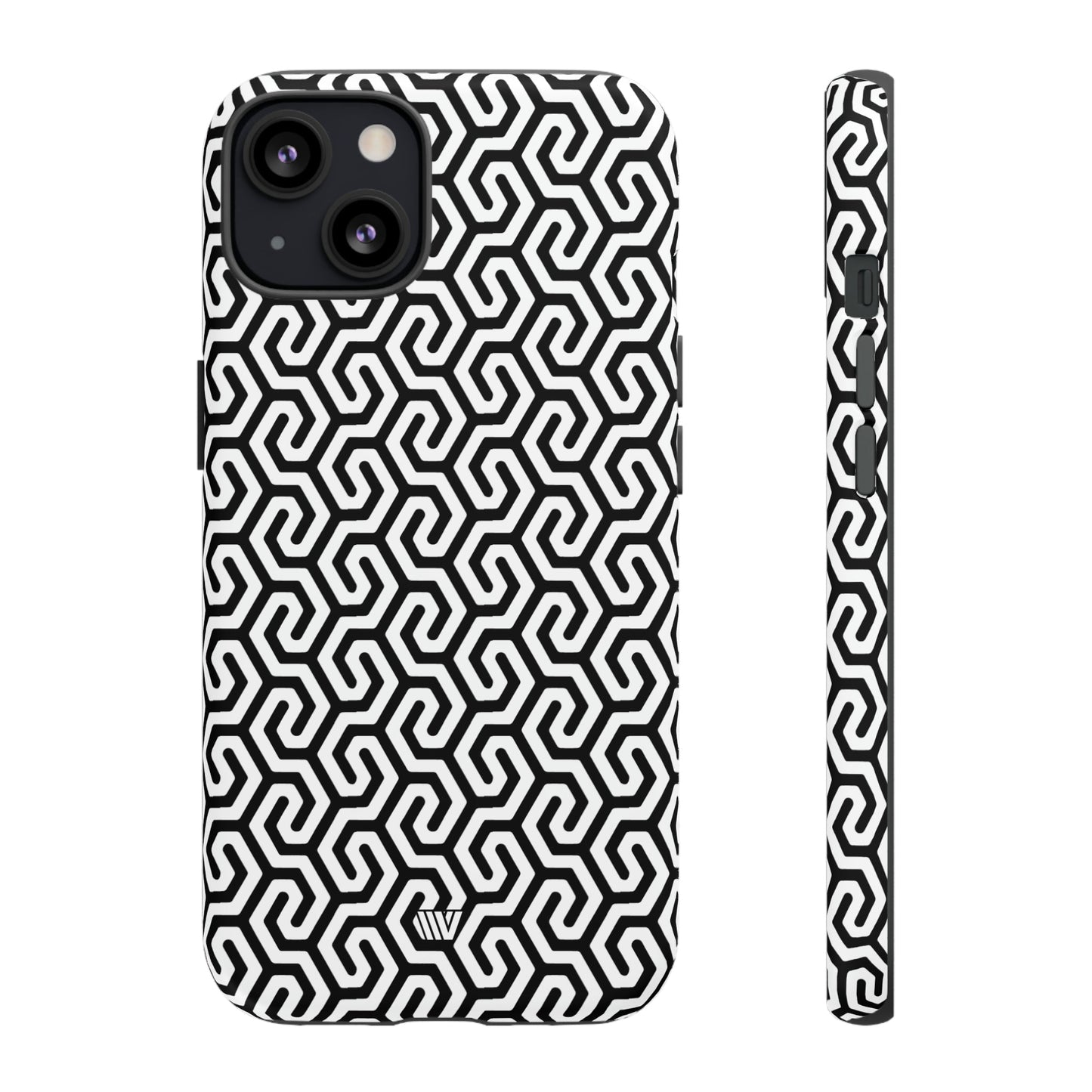 Twisted Grid | Tough Phone Case, view 2048 — Soul Flow Apparel