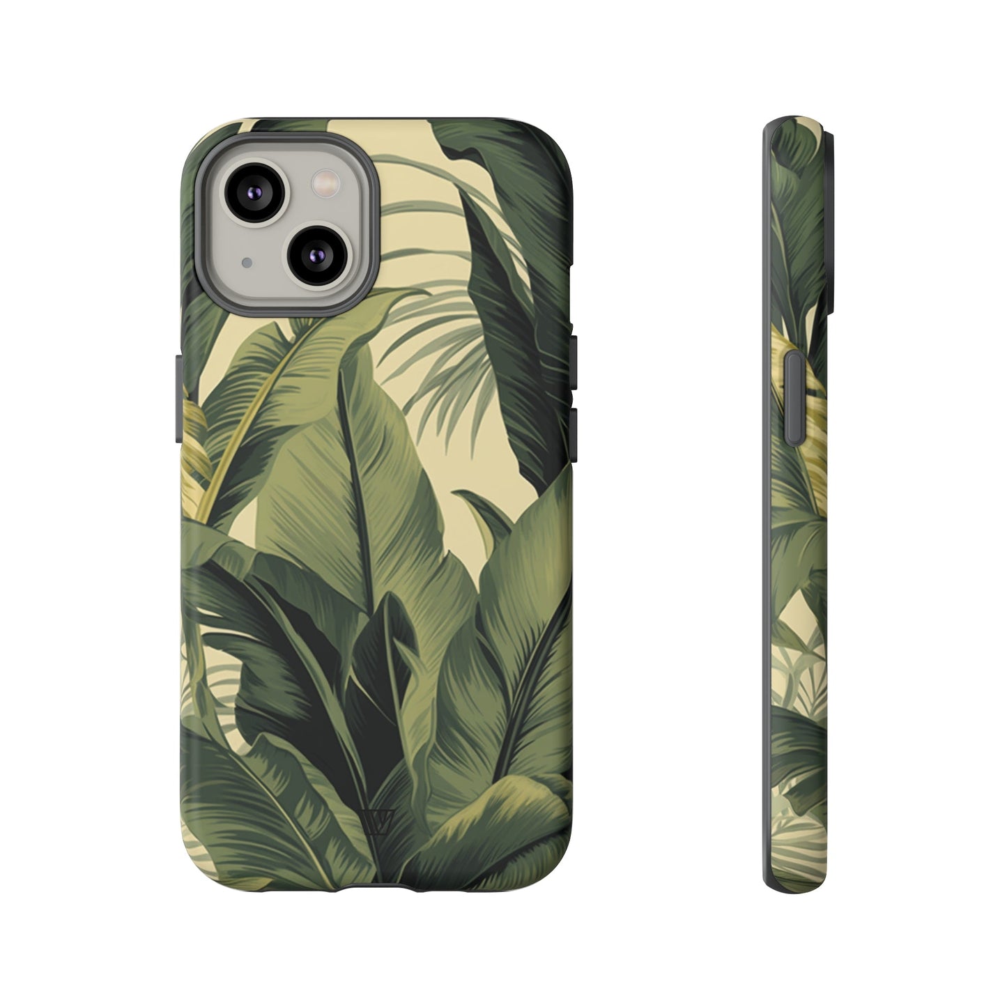 Tropical Leaves | Tough Phone Case, view 2048 — Soul Flow Apparel