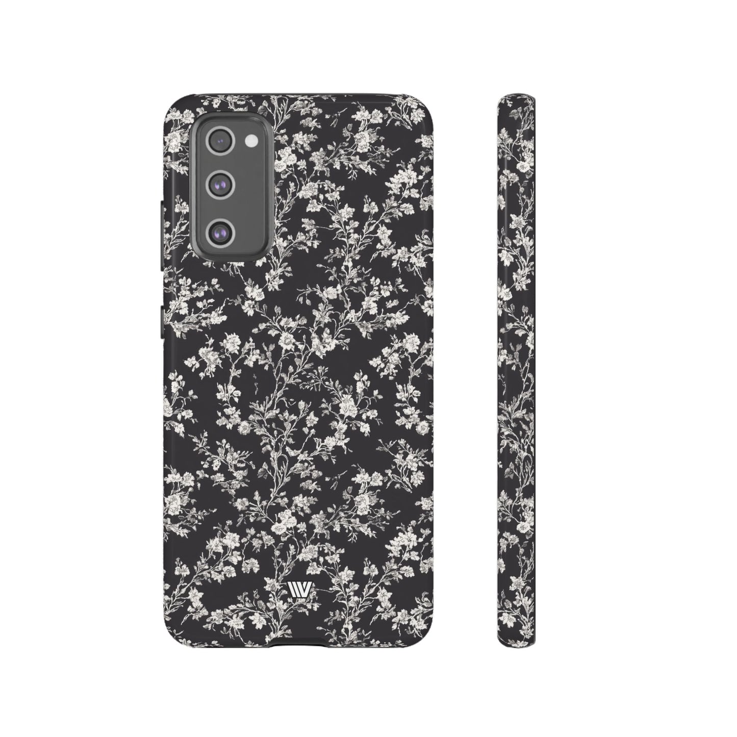 Inked Petals | Tough Phone Case, view 2048 — Soul Flow Apparel