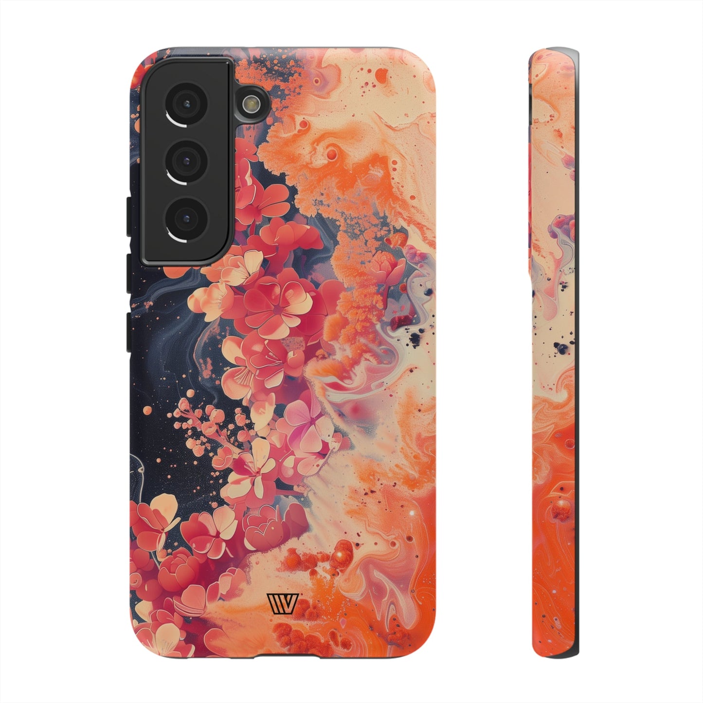 Wave of Flowers | Tough Phone Case, view 2048 — Soul Flow Apparel