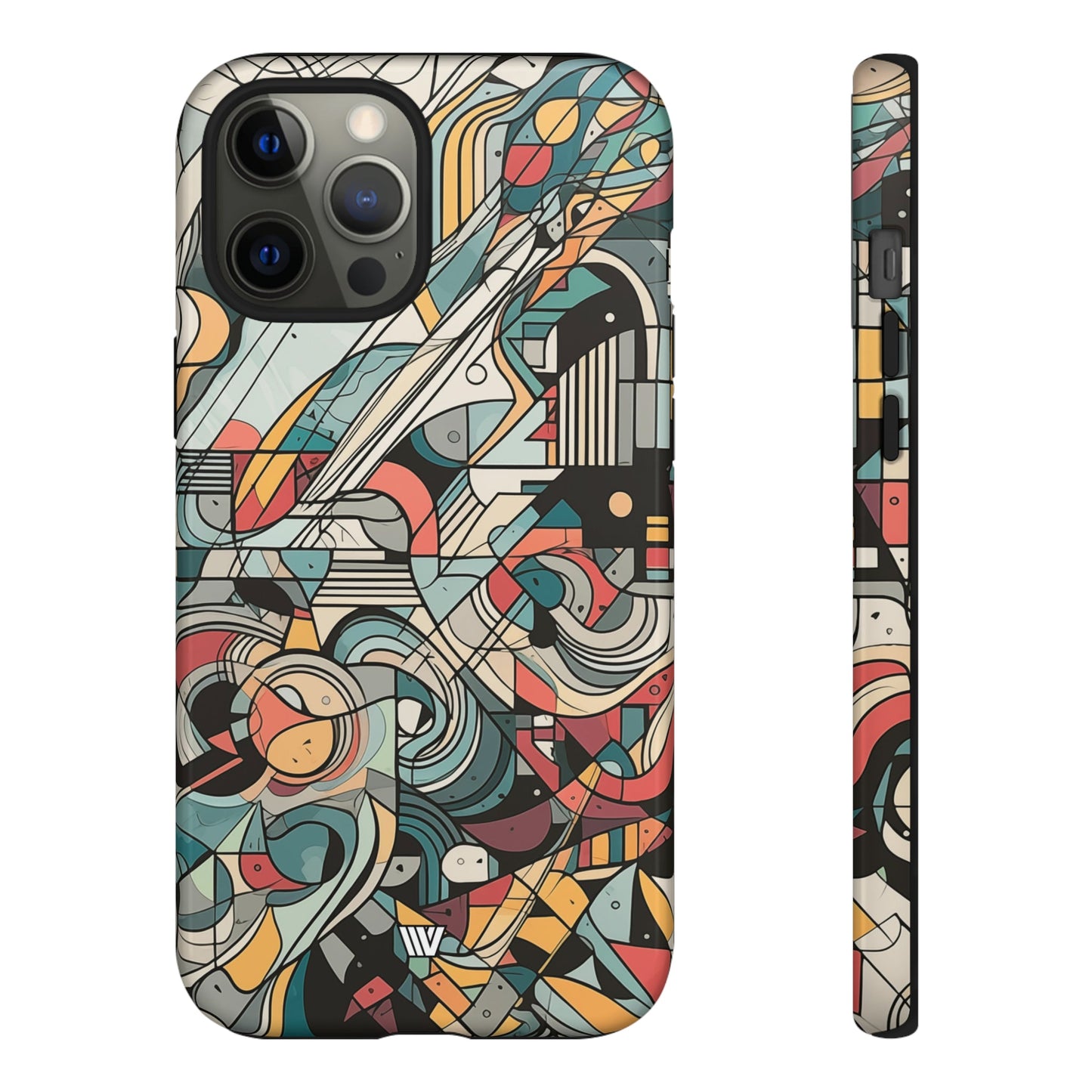 Abstract Doodle #2 | Tough Phone Case, view 2048 — Soul Flow Apparel