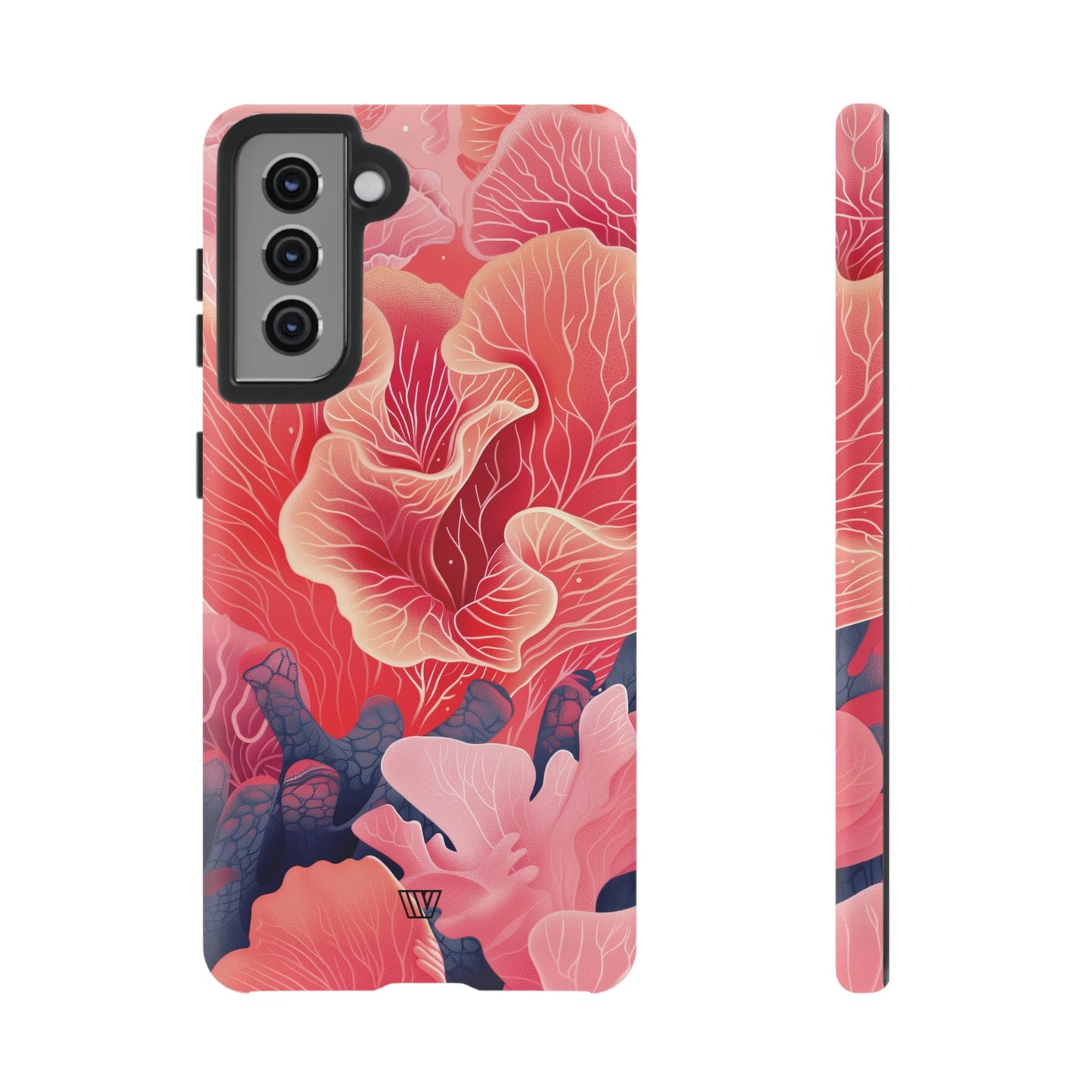 Pink Coral | Tough Phone Case, view 2048 — Soul Flow Apparel