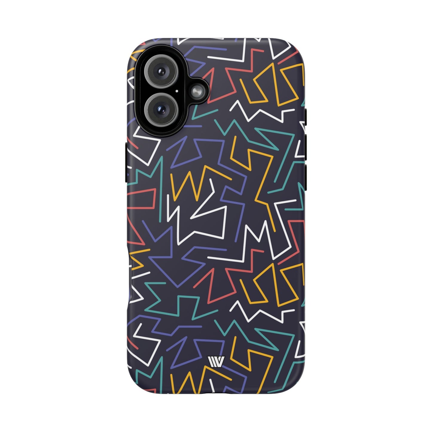 Zigzag Night | Tough Phone Case, view 2048 — Soul Flow Apparel