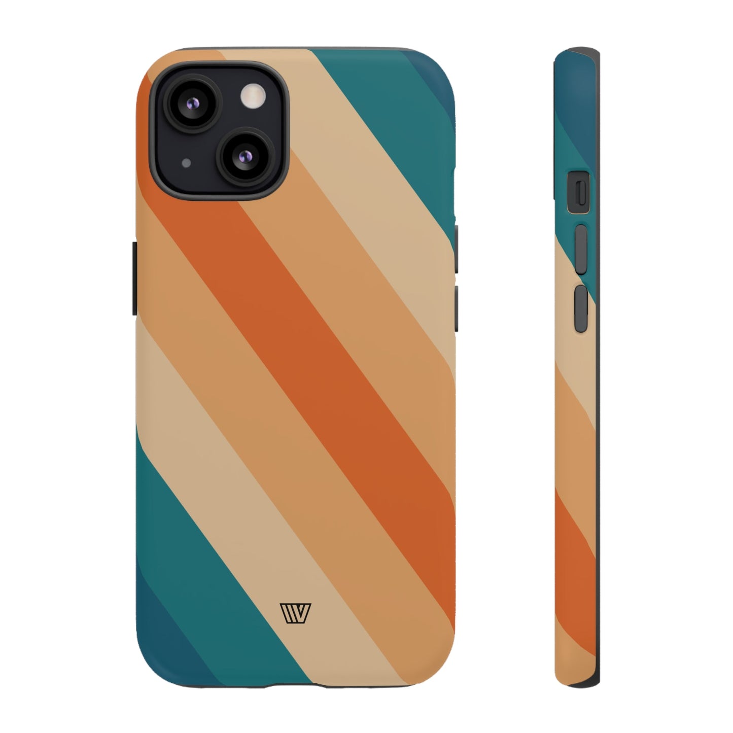 70s Retro Stripe | Tough Phone Case, view 2048 — Soul Flow Apparel