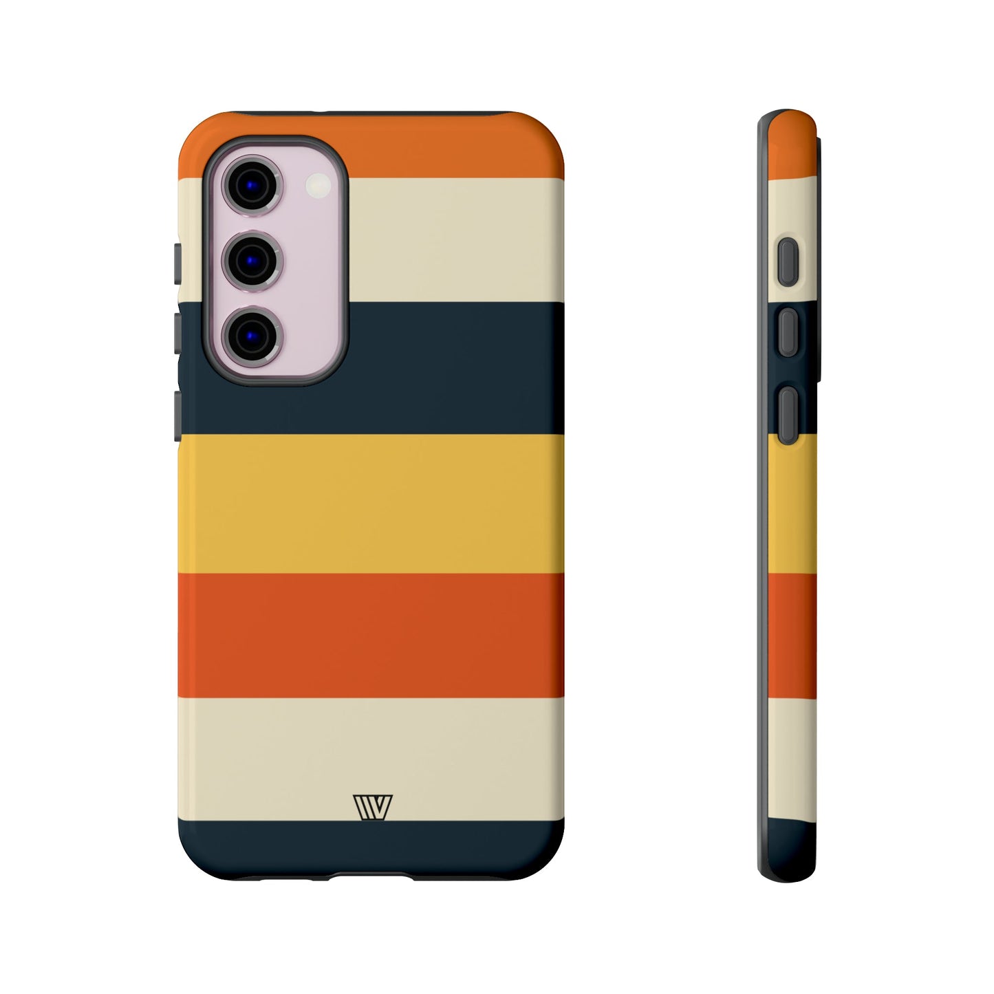 Beach Sunset Stripes | Tough Phone Case, view 2048 — Soul Flow Apparel