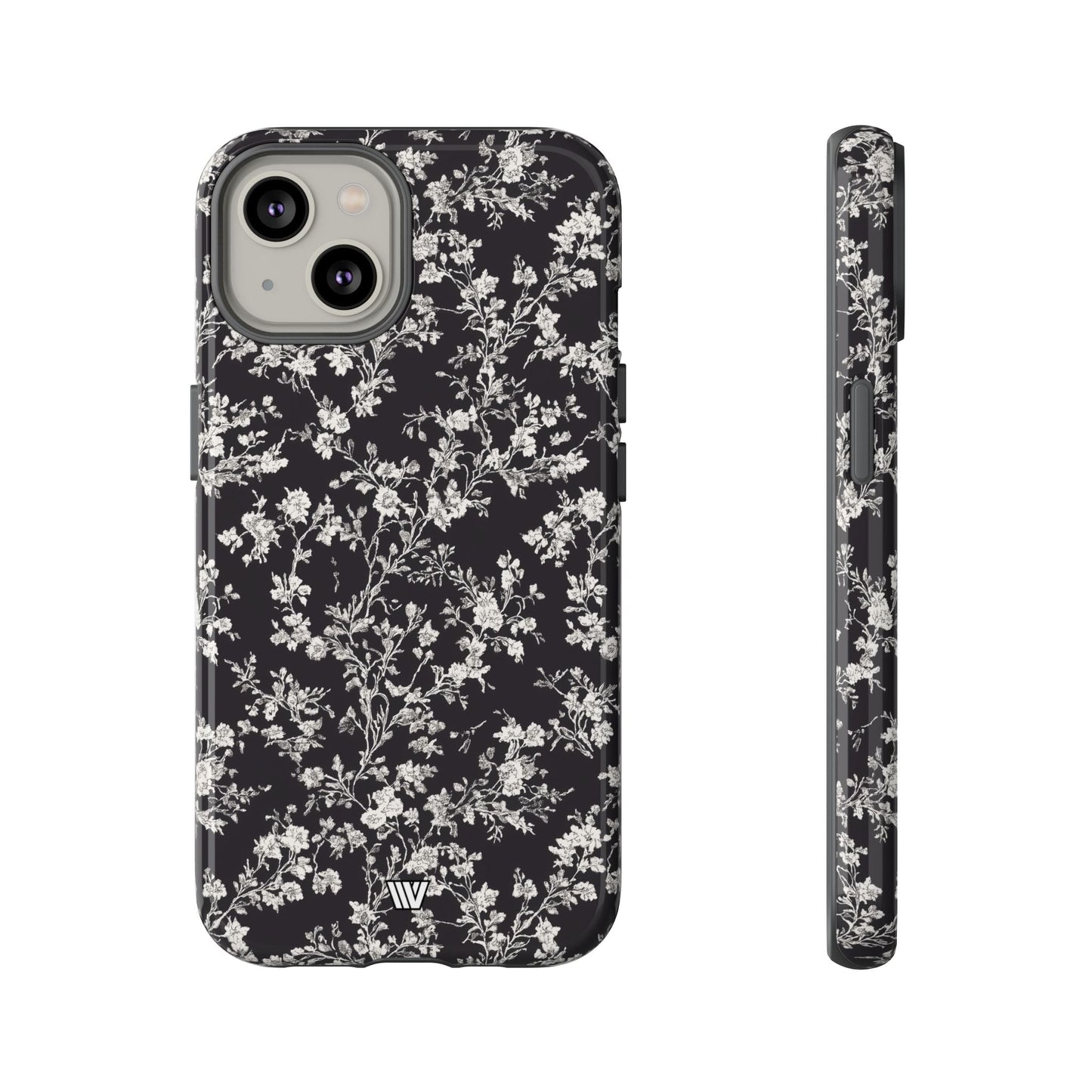 Inked Petals | Tough Phone Case, view 2048 — Soul Flow Apparel