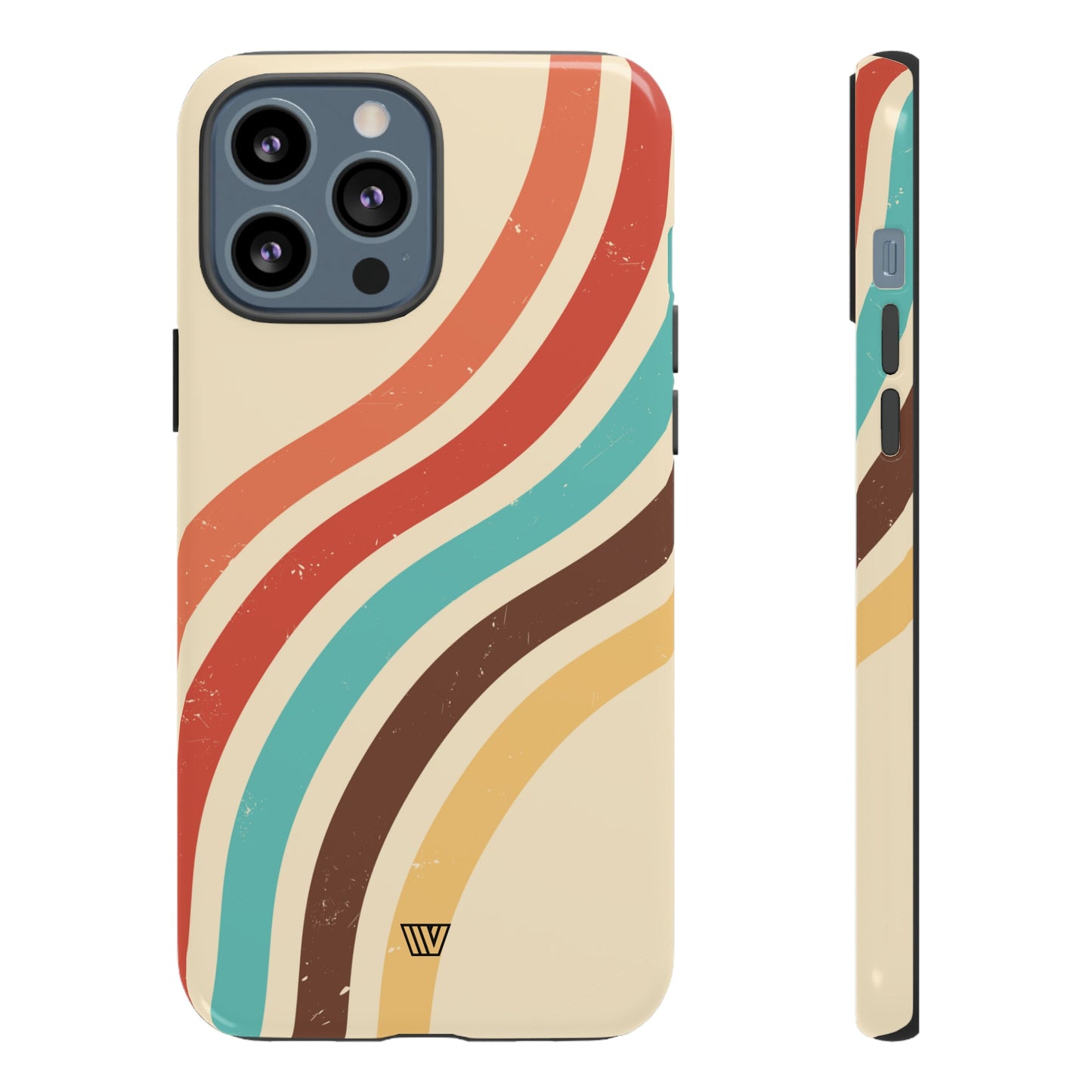 Vintage Stripe | Tough Phone Case, view 2048 — Soul Flow Apparel