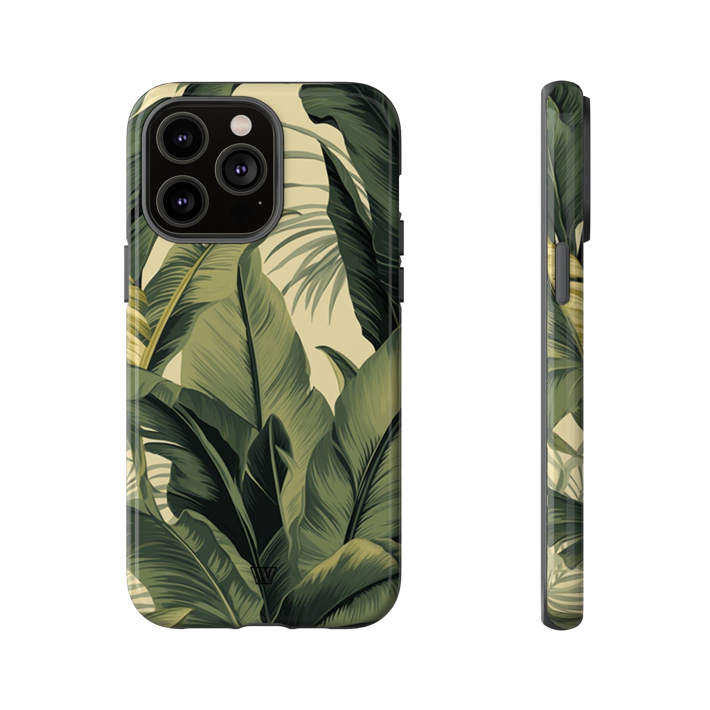 Tropical Leaves | Tough Phone Case, view 2048 — Soul Flow Apparel