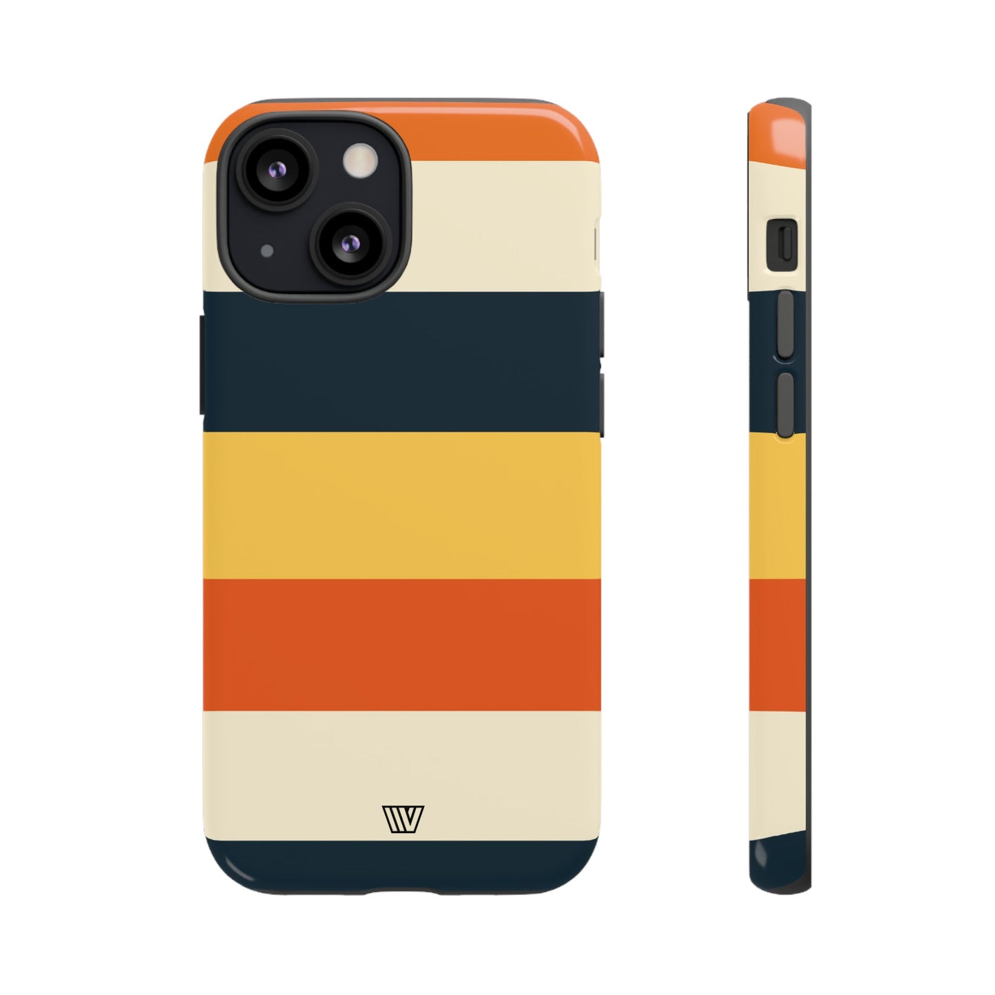 Beach Sunset Stripes | Tough Phone Case, view 2048 — Soul Flow Apparel