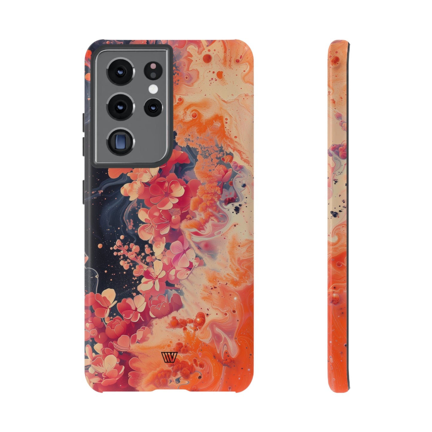 Wave of Flowers | Tough Phone Case, view 2048 — Soul Flow Apparel