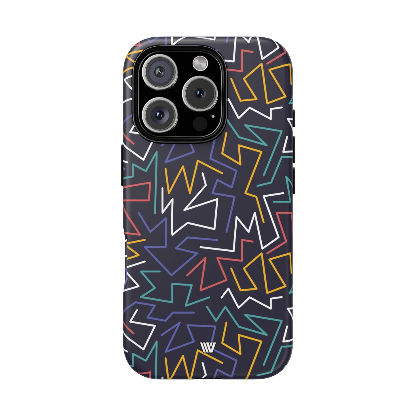 Zigzag Night | Tough Phone Case, view 2048 — Soul Flow Apparel