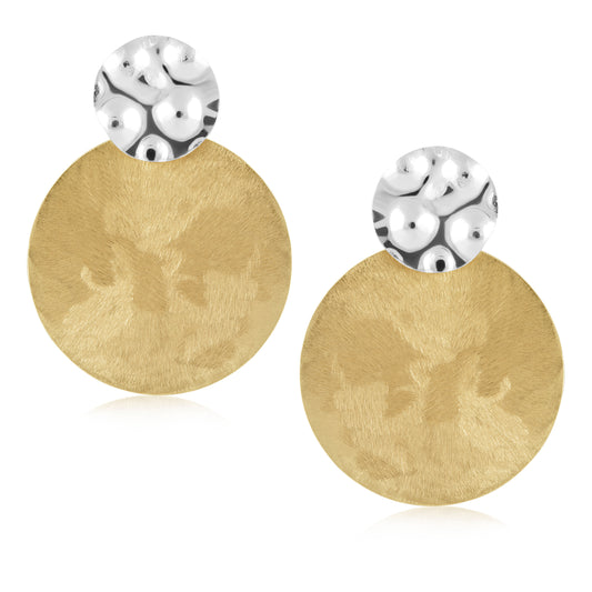 Noah Two Tone Statement Earring — Soul Flow Apparel