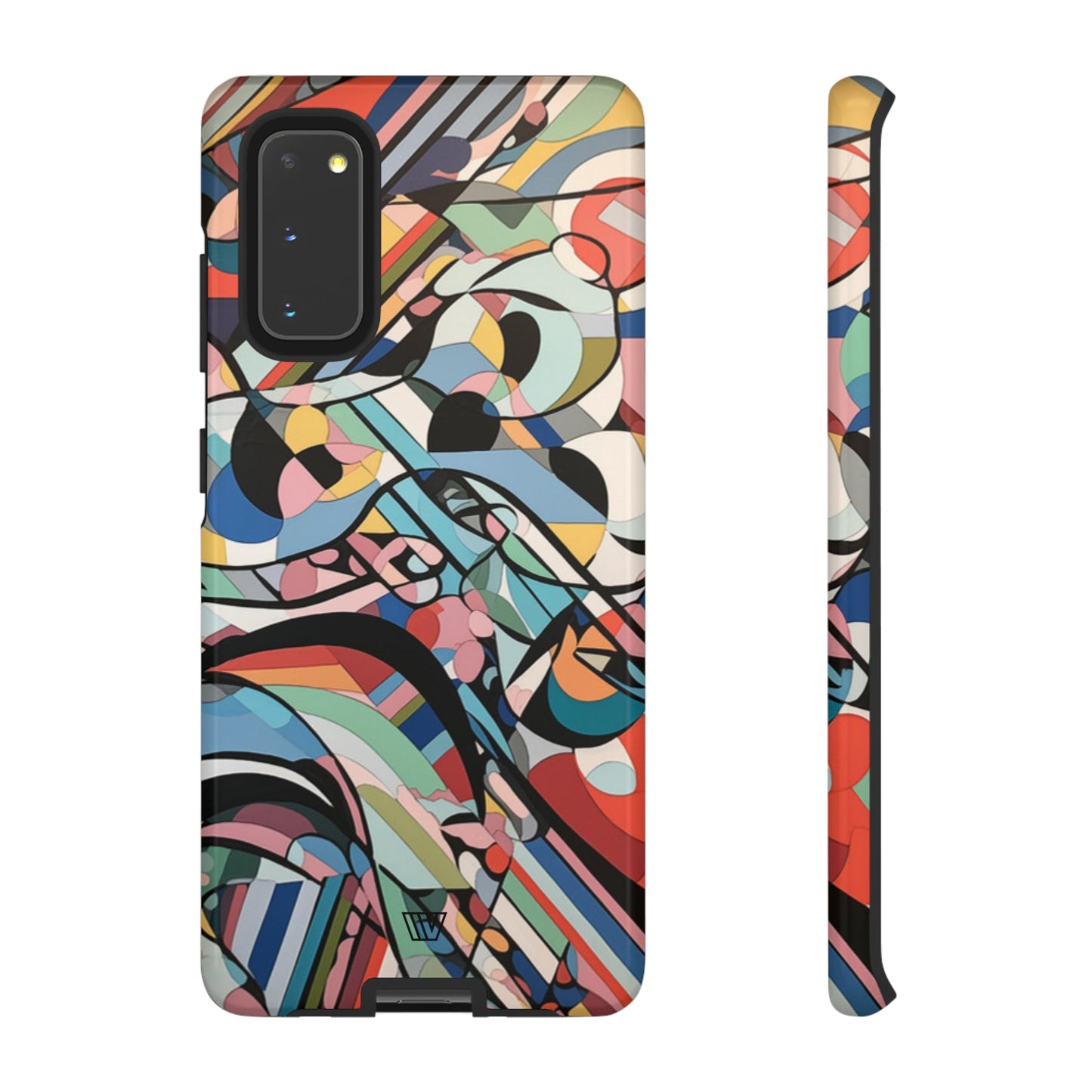Abstract Mural | Tough Phone Case, view 2048 — Soul Flow Apparel