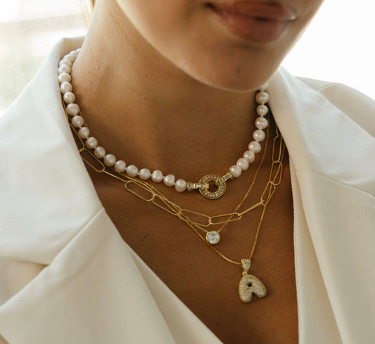 Kelly Pearl Necklace — Soul Flow Apparel