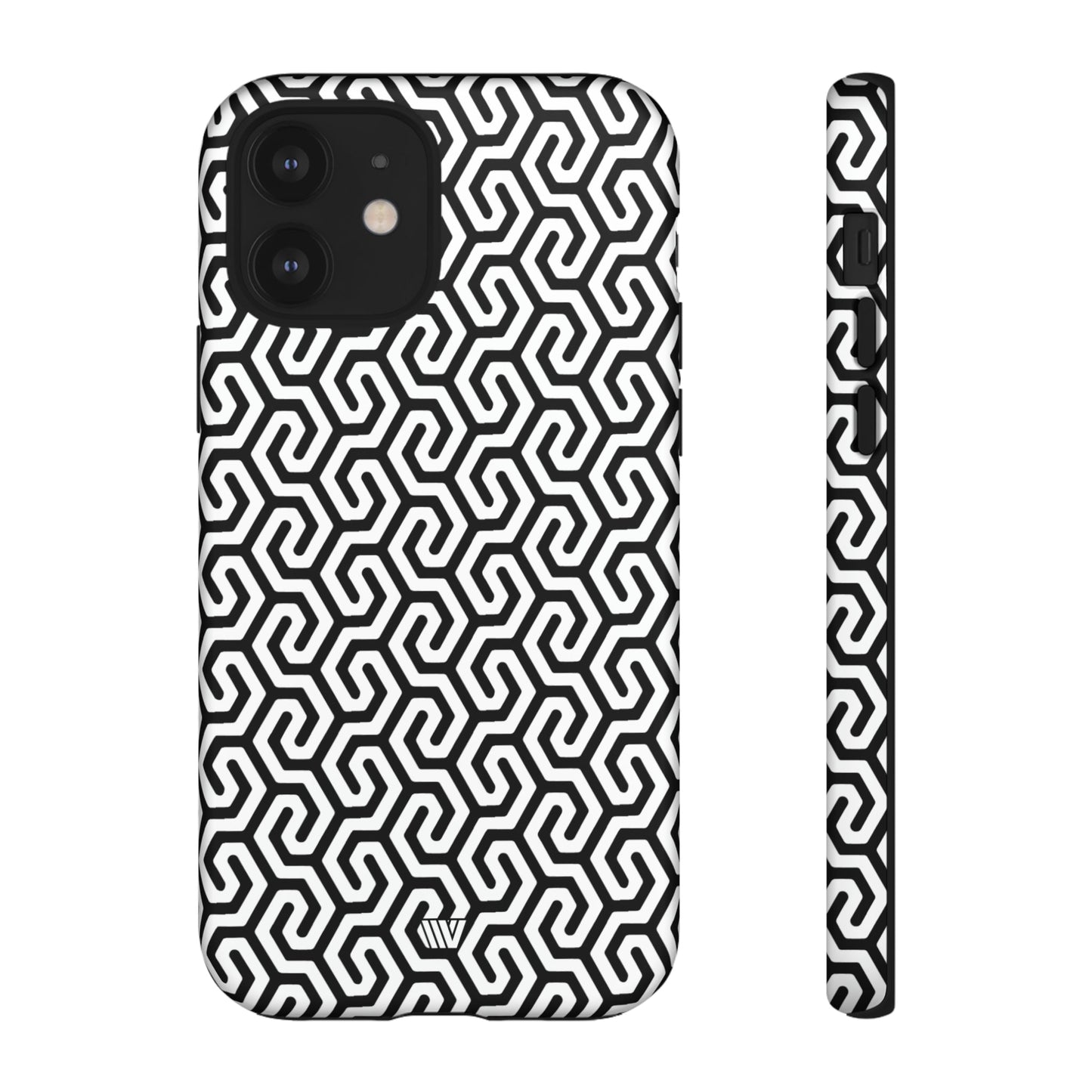 Twisted Grid | Tough Phone Case, view 2048 — Soul Flow Apparel