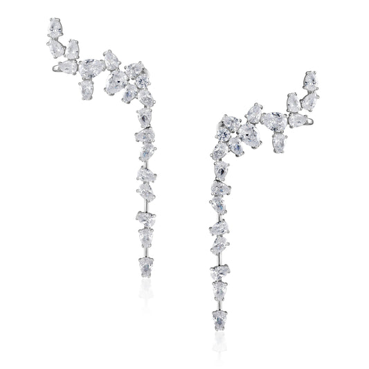 Adalee Cz Statement Earring — Soul Flow Apparel