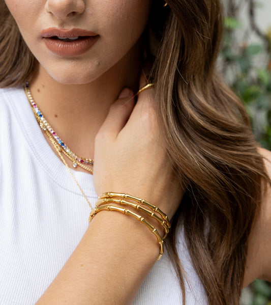 Bamboo Bangle — Soul Flow Apparel
