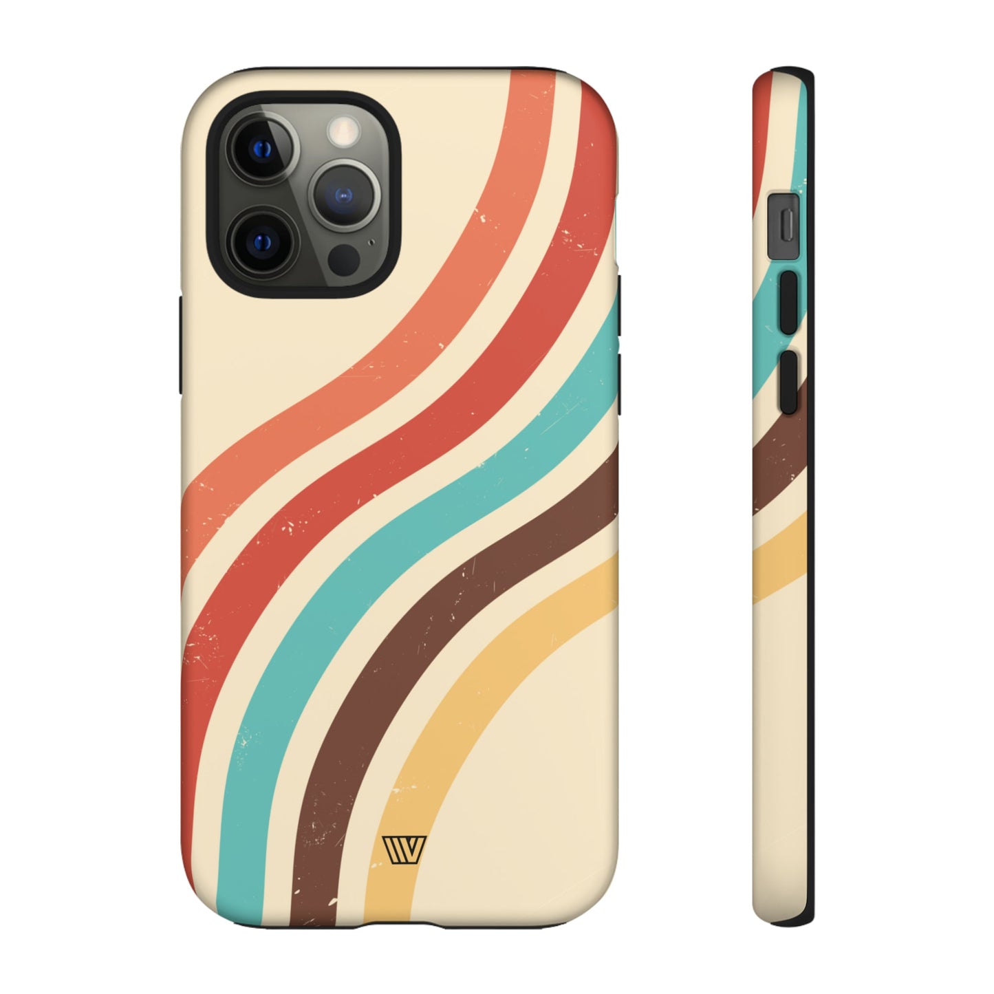 Vintage Stripe | Tough Phone Case, view 2048 — Soul Flow Apparel