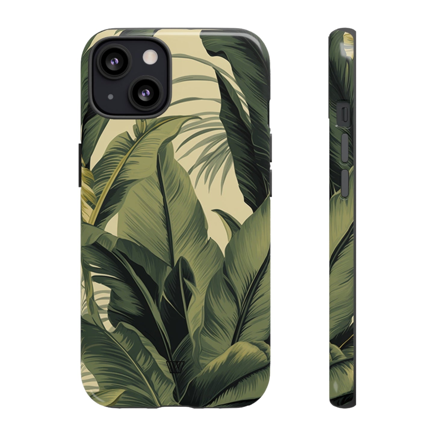 Tropical Leaves | Tough Phone Case, view 2048 — Soul Flow Apparel